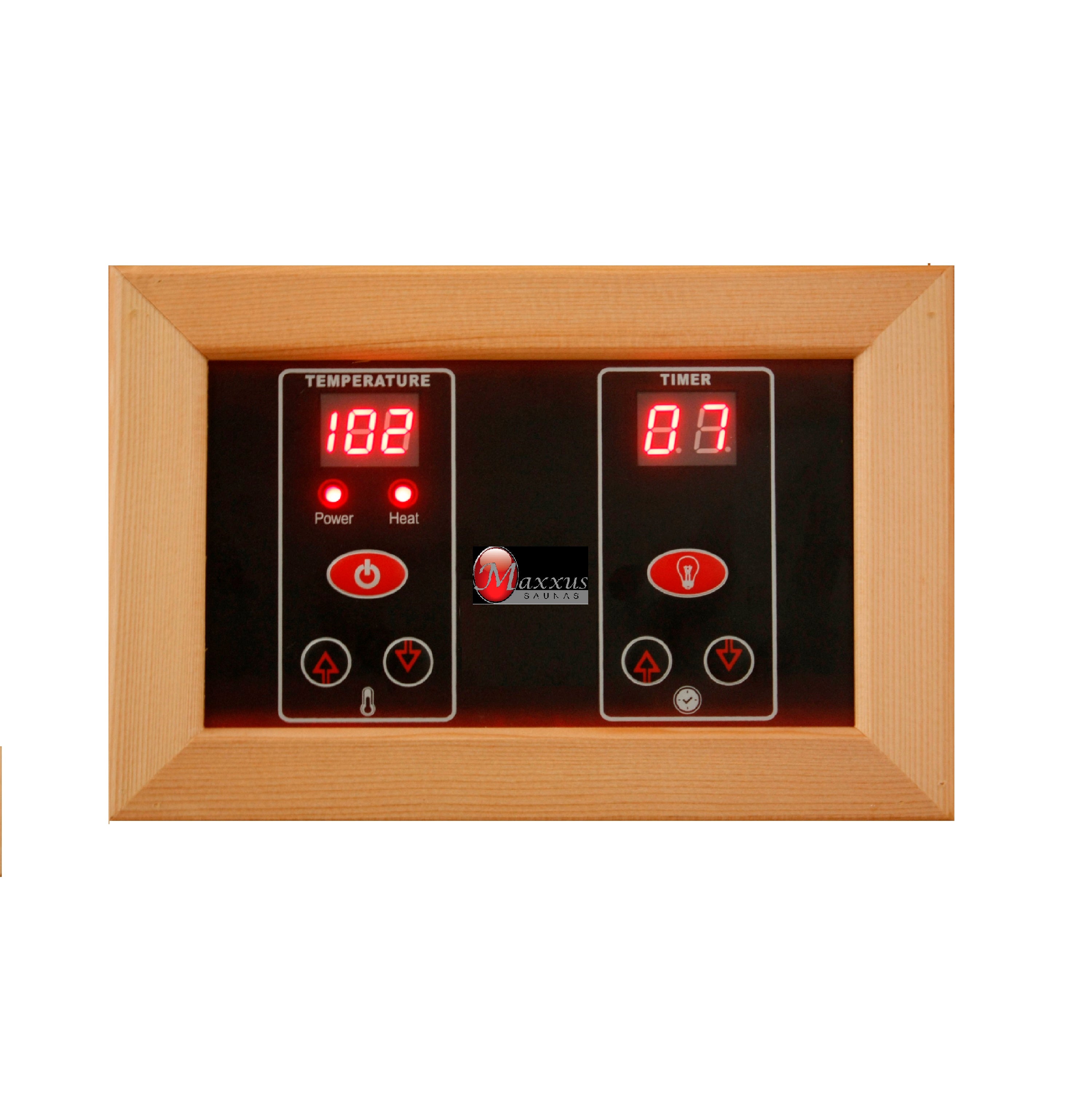 Maxxus 3 Person Corner Low EMF Infrared Sauna (MX-K356-01)