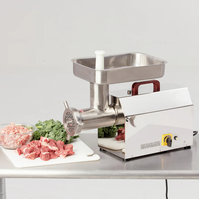 Adcraft #22 Meat Grinder, in Stainless Steel