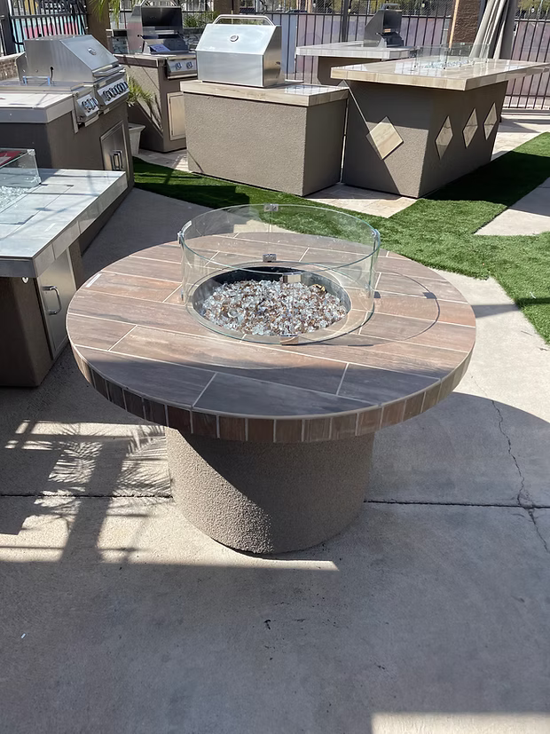 Bahama Firepit Floor Model