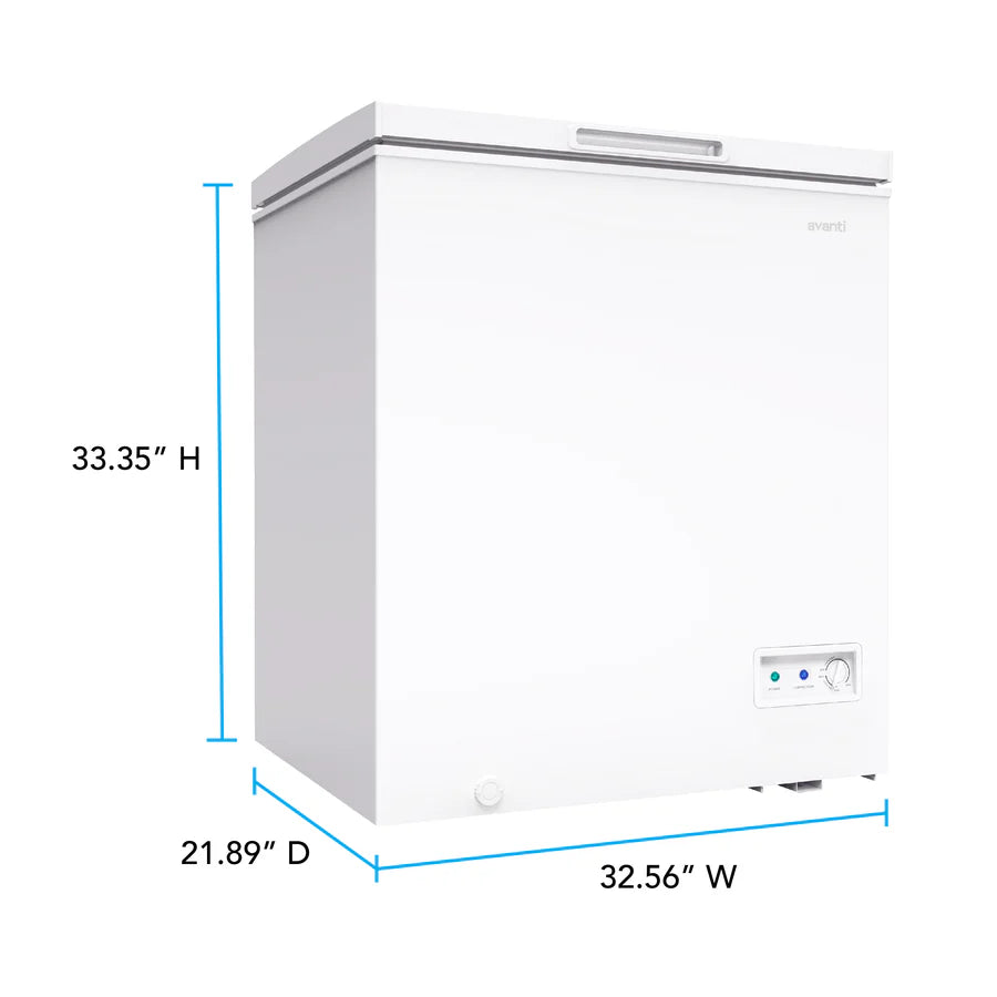 Avanti 7.0 cu. ft. Garage Ready Convertible Chest Freezer