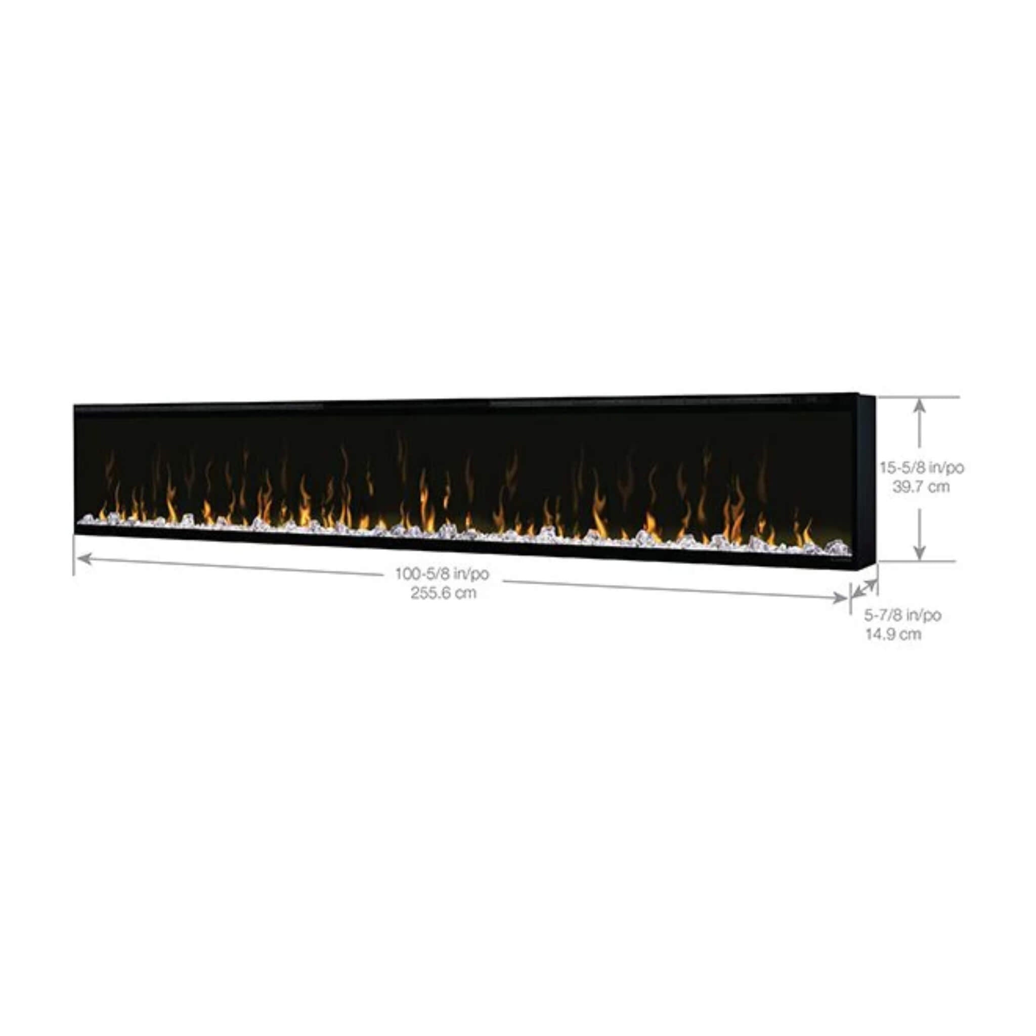 Dimplex IgniteXL 100" Built-In Linear Fireplace Electric [XLF100] (SAK28479)