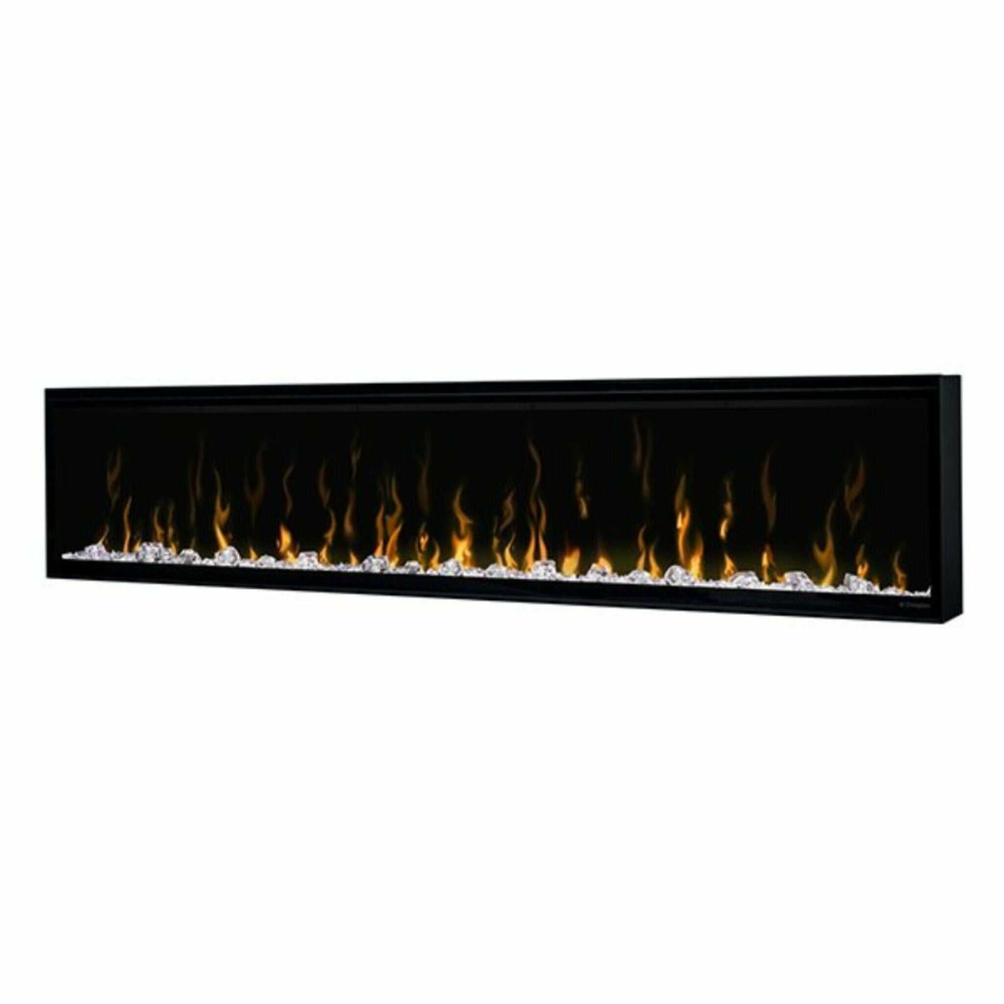 Dimplex IgniteXL 74-Inch Premium Built-In Linear Electric Fireplace With Integrated Heater Fan [XLF74] (SAK14736)