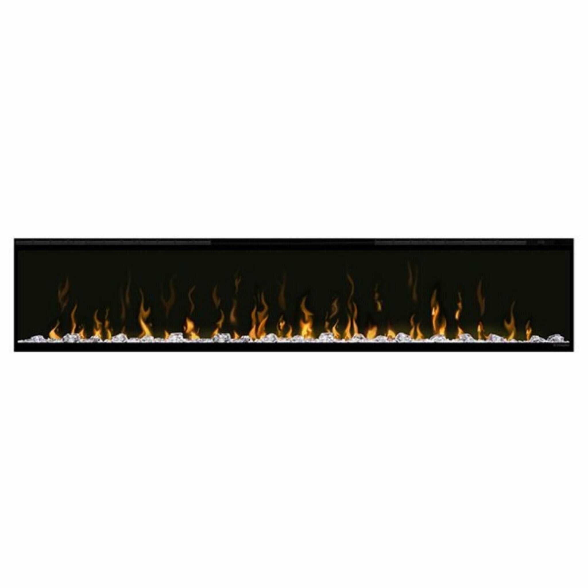 Dimplex IgniteXL 74-Inch Premium Built-In Linear Electric Fireplace With Integrated Heater Fan [XLF74] (SAK14736)