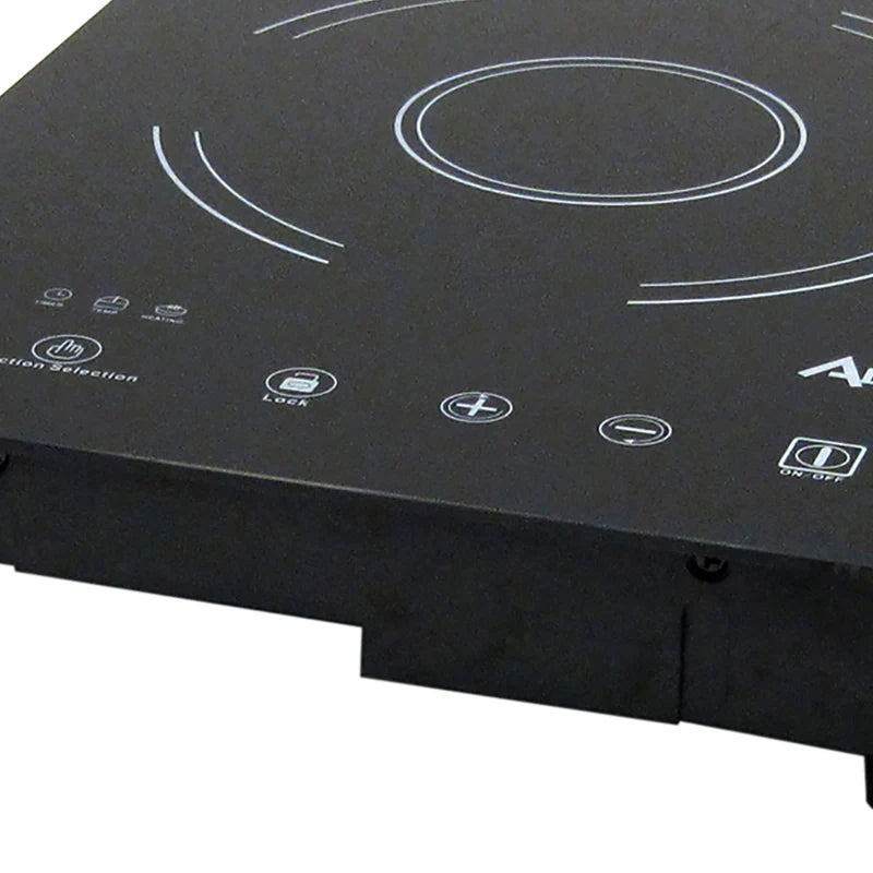 Adcraft Drop-In Induction Cooker, in Silver/Black