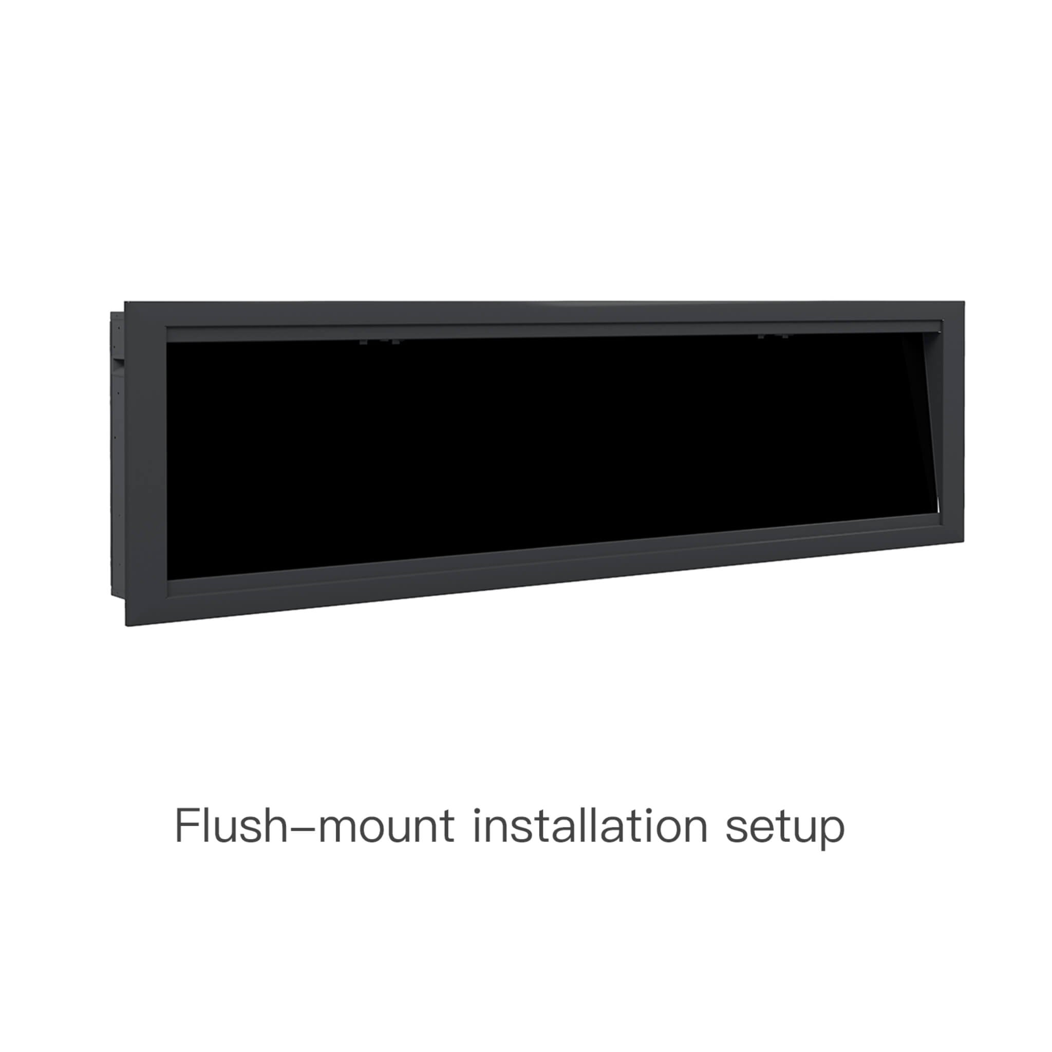 Dynasty Allegro 58" Smart Linear Electric Fireplace With Heater Timer Settings [DY-BFM58] (SAK23948)