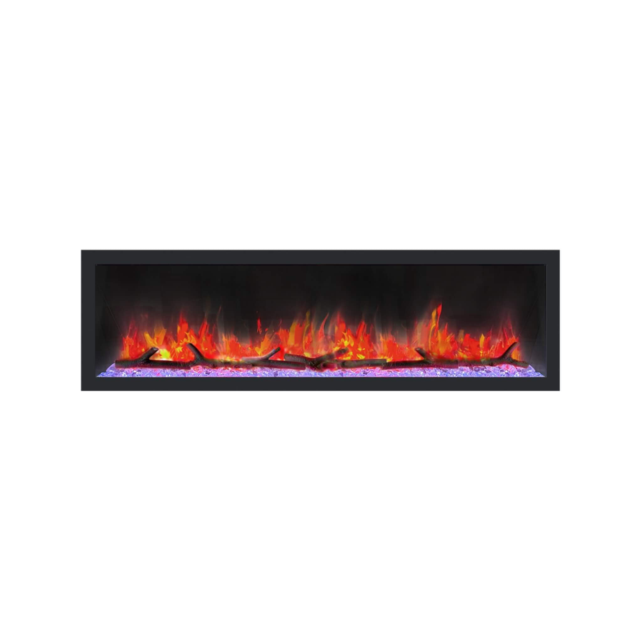 Dynasty Cascade 64" Smart Linear Electric Fireplace With Front Facing Heater [DY-BTX64] (SAK15932)
