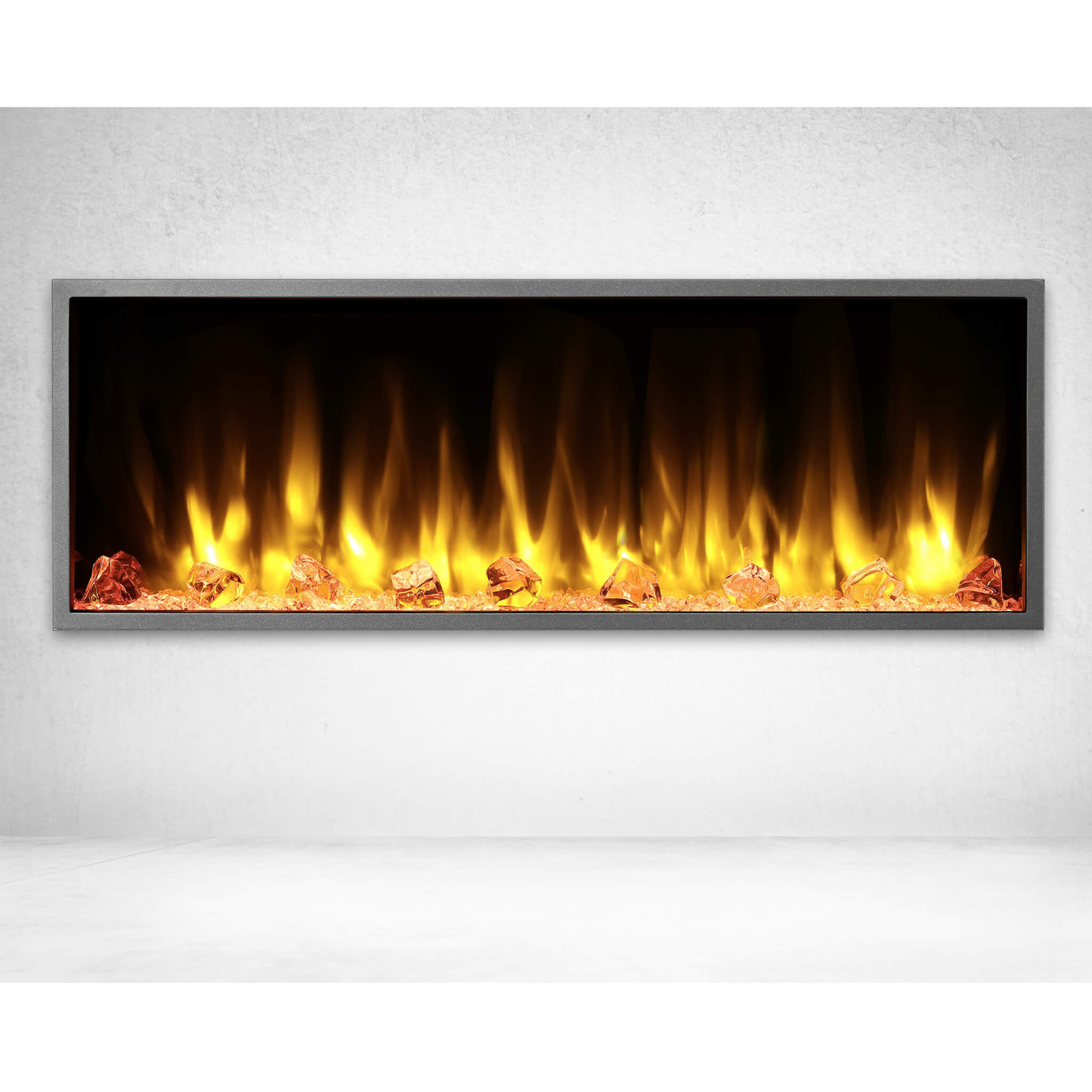 Dynasty Harmony 45" Smart Linear Electric Fireplace With Remote Control With Heater Timer Settings [DY-BEF45] (SAK78923)