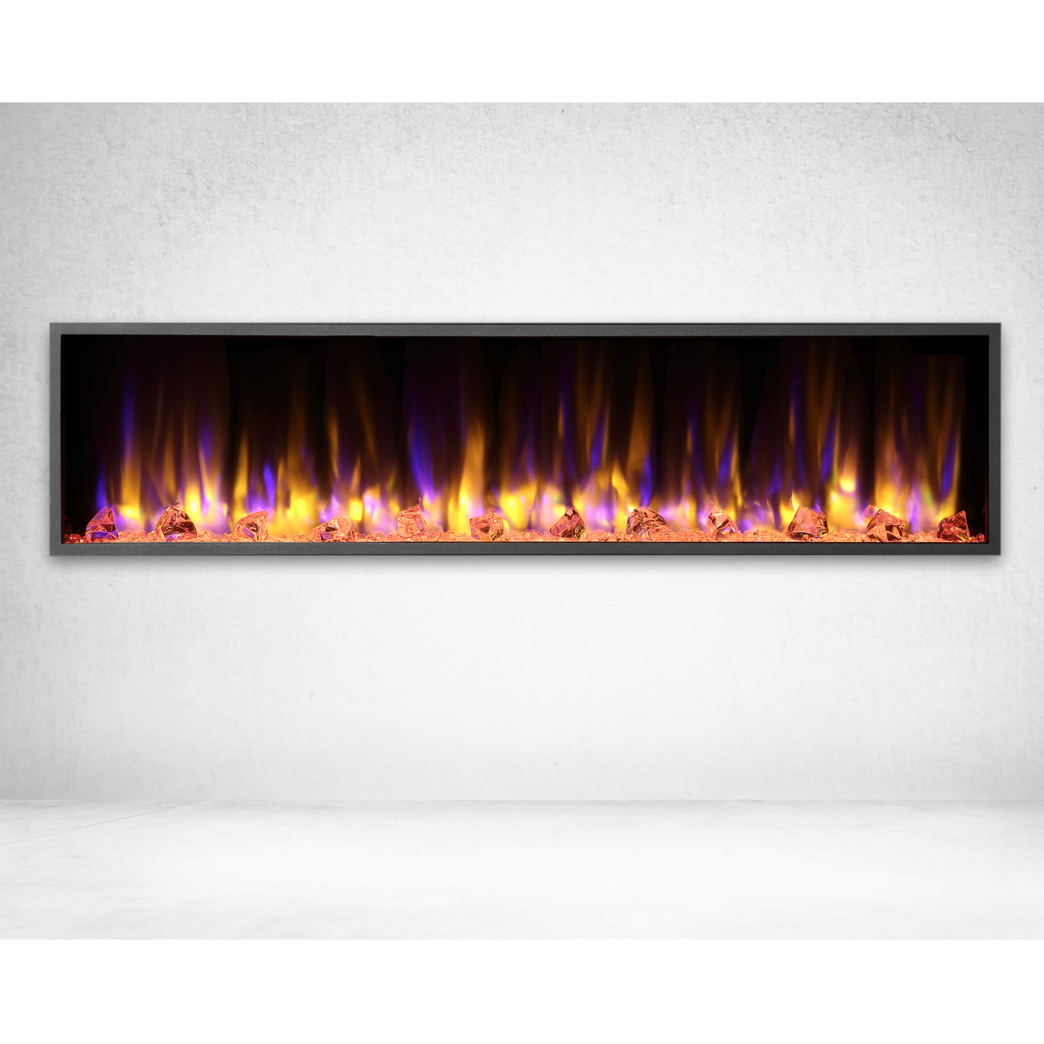 Dynasty Harmony 64" Recessed Smart Linear Electric Fireplace [DY-BEF64] (SAK25894)