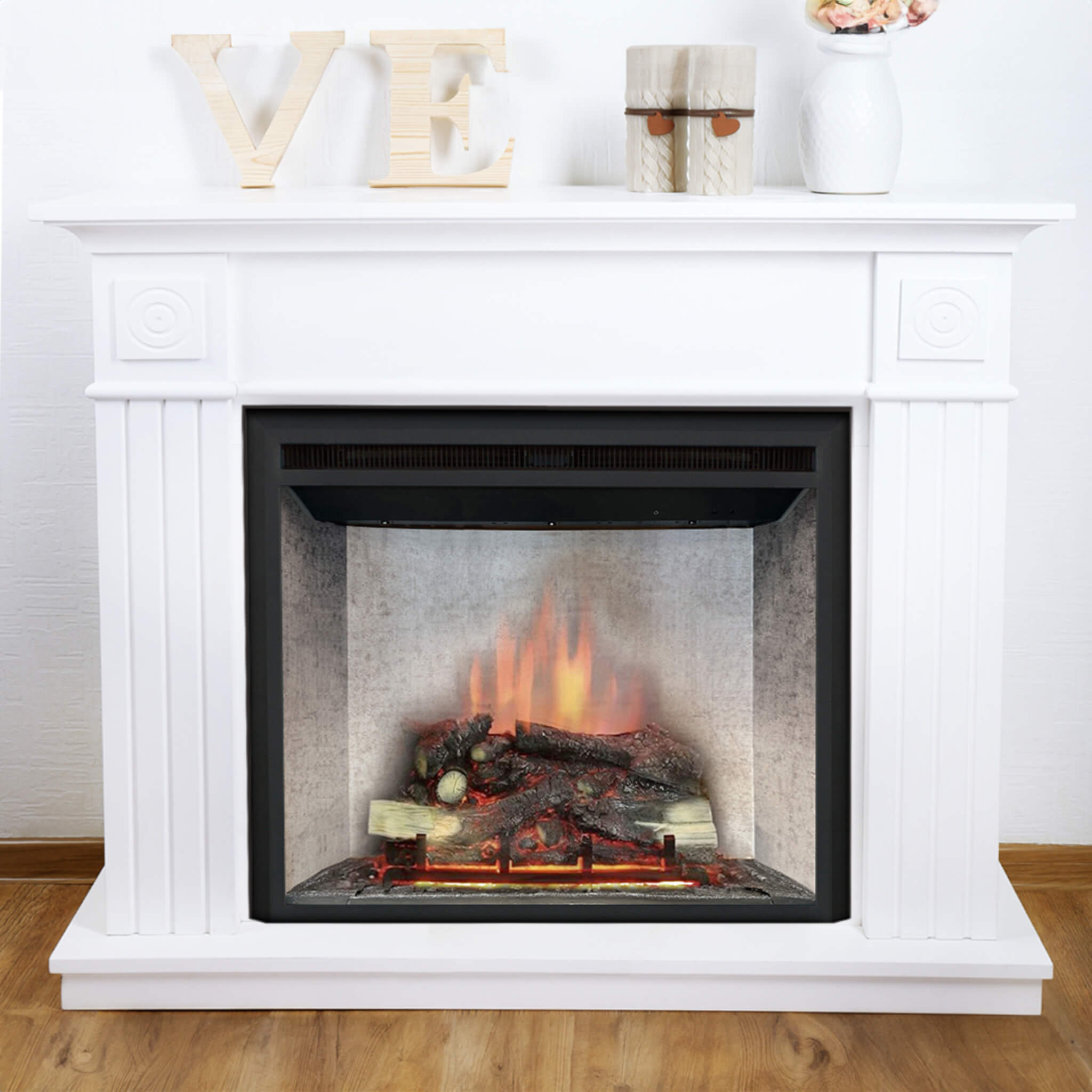 Dynasty Presto 40" Built-In Electric Firebox Insert With Adjustable Flame Settings [DY-FI40D] (SAK40157)