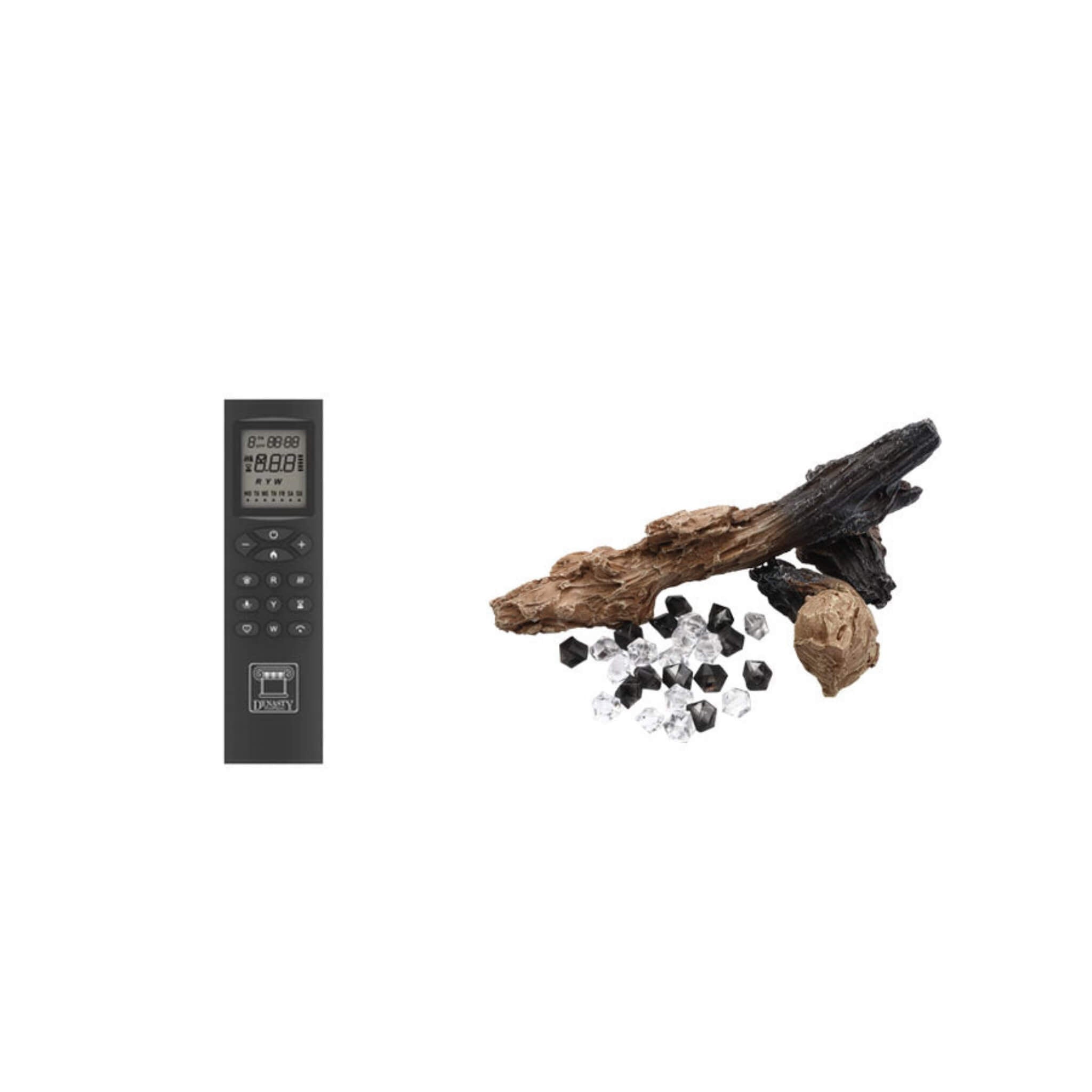 Dynasty Tempo 63" Virtual Linear Electric Fireplace With Multifunction Remote Control [DY-FVX63] (SAK20385)