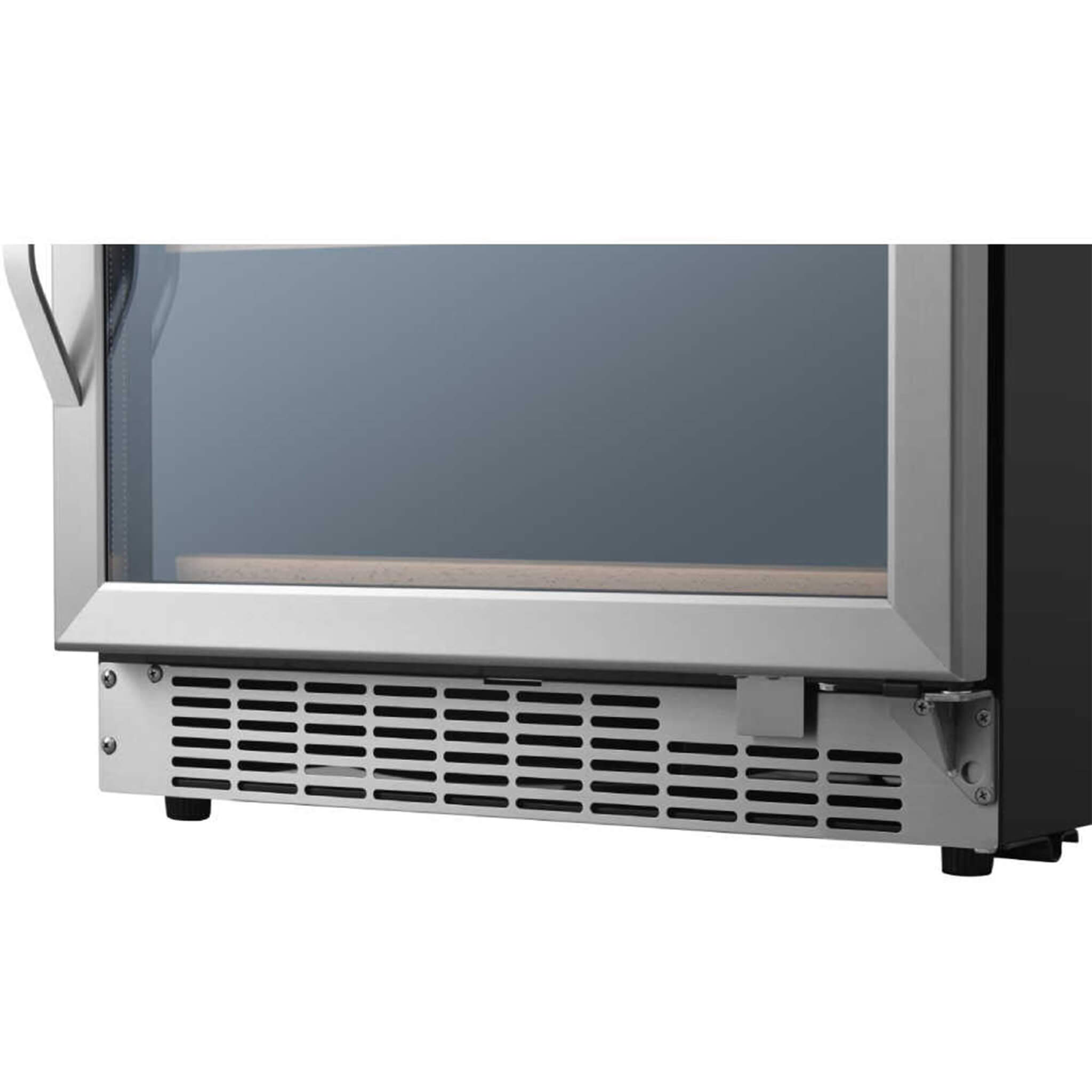 Edgestar 142 Bottle Built-In Dual Zone Double Door Wine Cooler With Door Lock, 24" [CWR1553DD] (SAK30742)