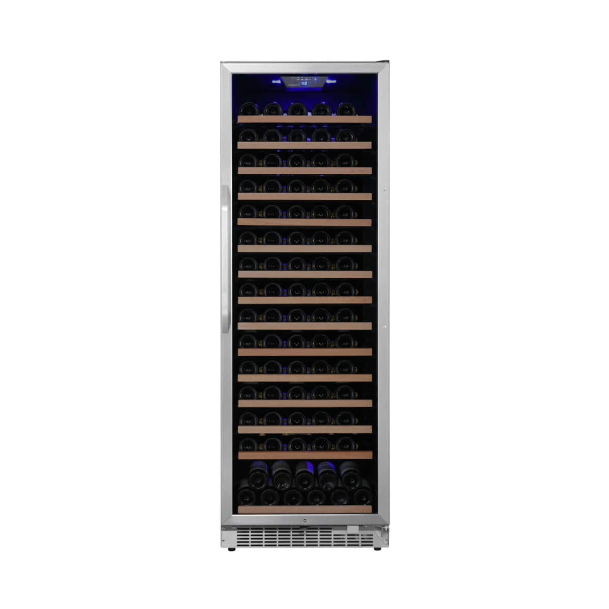 Edgestar 24" Wide 151 Bottle Capacity Freestanding Single Zone Wine Cooler With Even Cooling Technology (SAK30756)