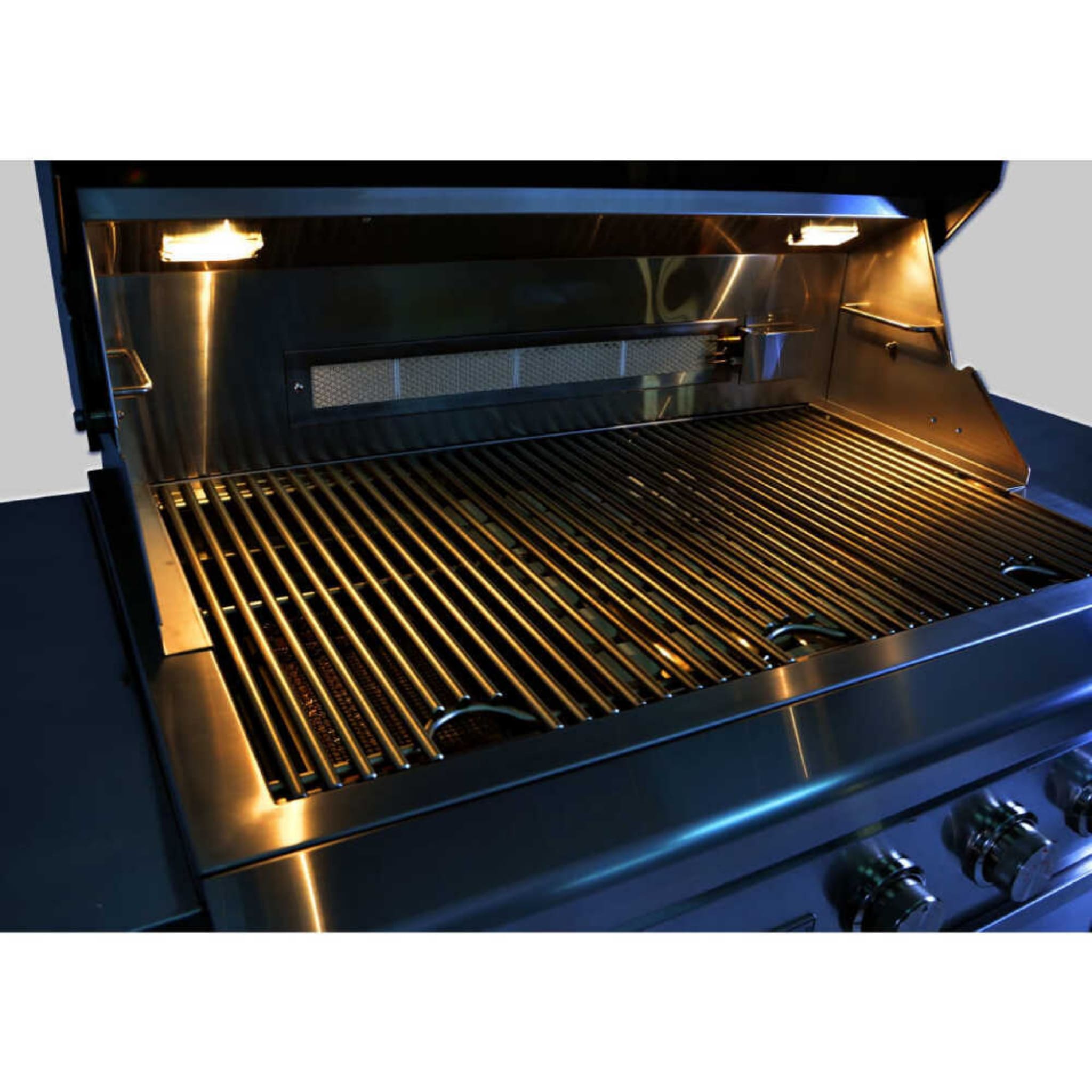 Edgestar 89K BTU 36" Wide Liquid Propane Built In Grill With Insulated Jacket And Double Access Doors (SAK78429)