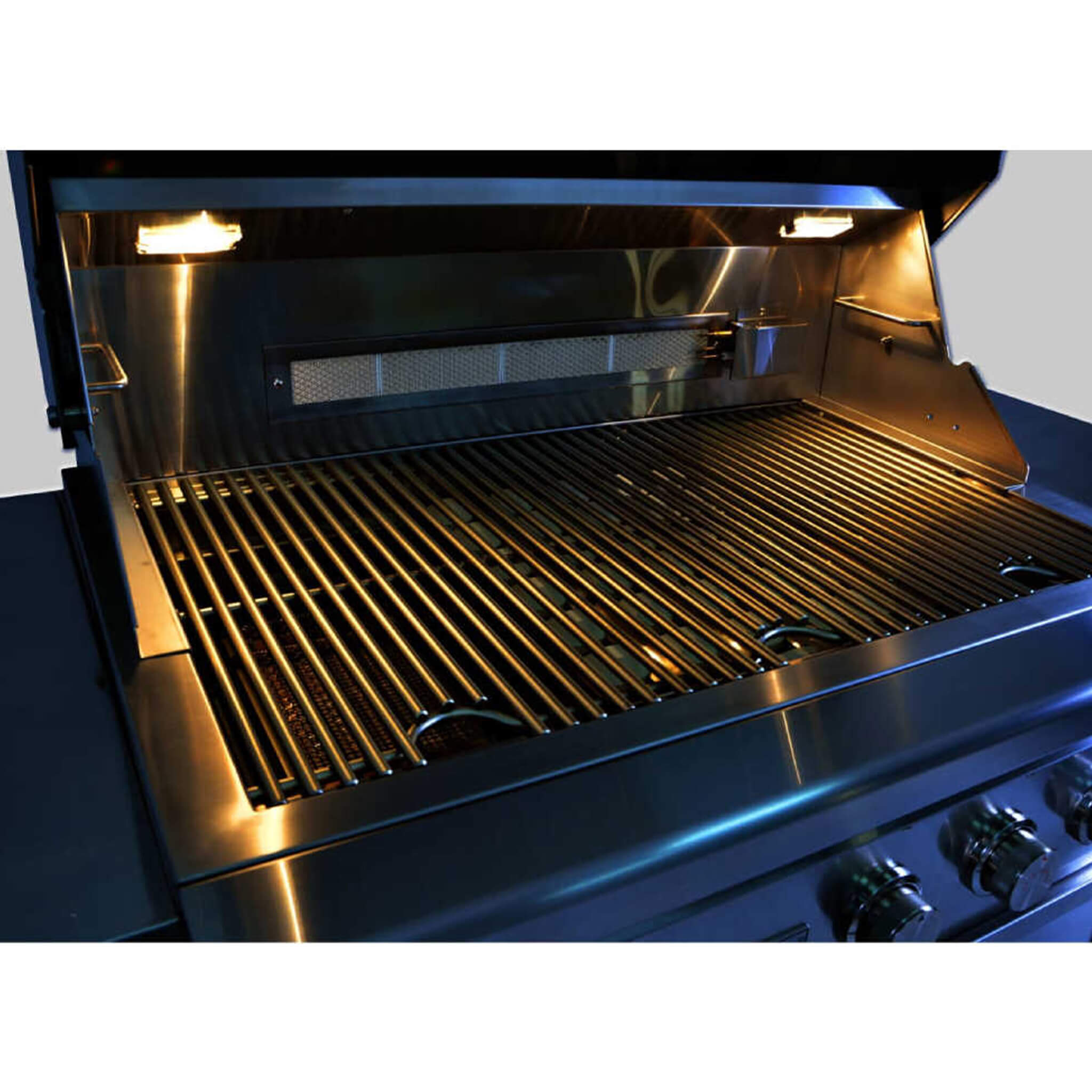 Edgestar 89K BTU Built-In Grill With Rotisserie And LED Lighting, 42" (SAK17368)