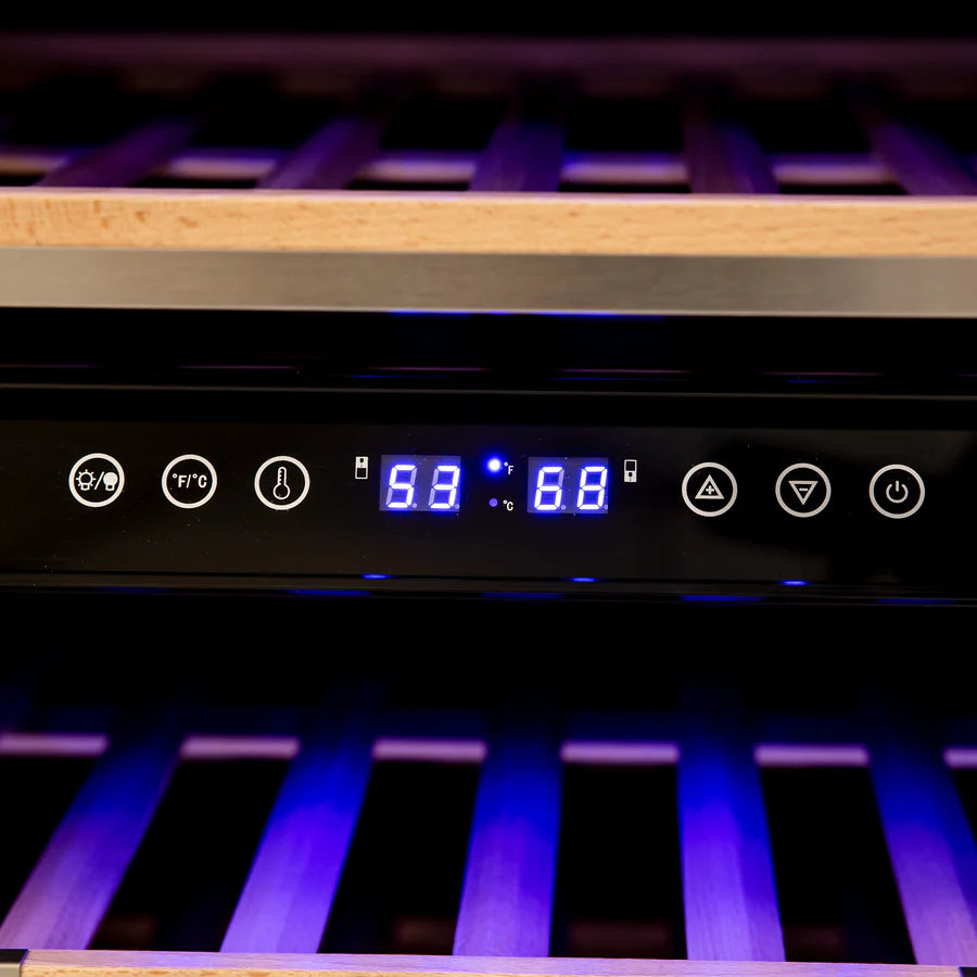 Avanti ELITE Series Dual-Zone Wine Cooler, 46 Bottle Capacity