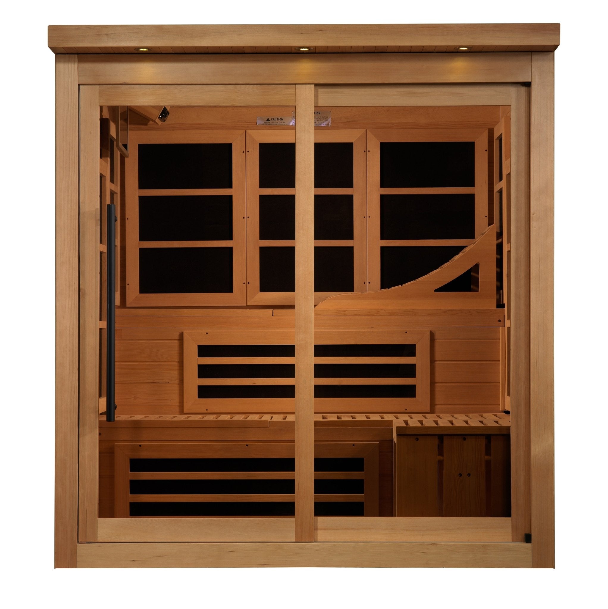 Golden Designs 6-Person Near Zero EMF FAR Infrared Sauna