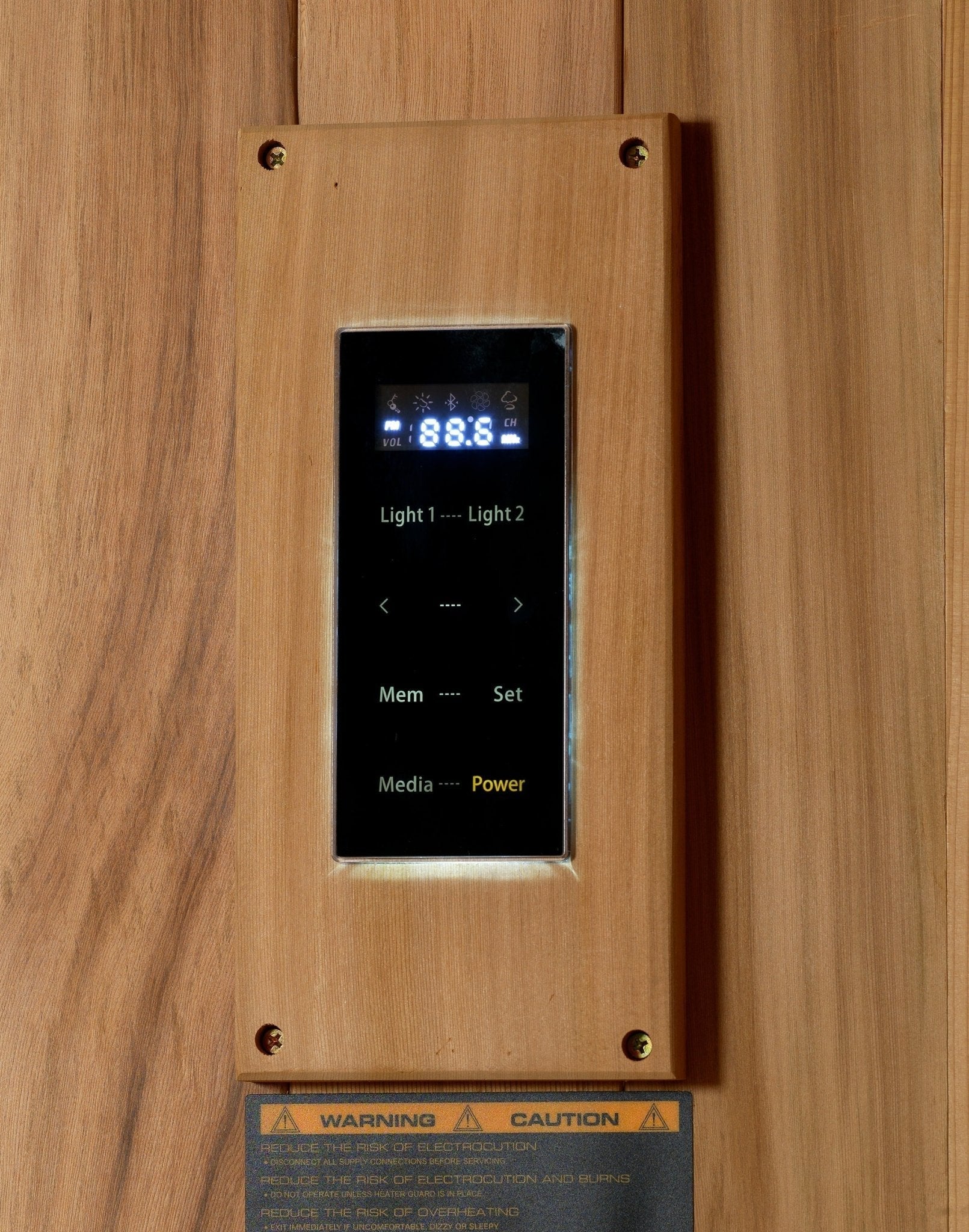 Golden Designs "Copenhagen Edition" 3-Person Traditional Steam Sauna