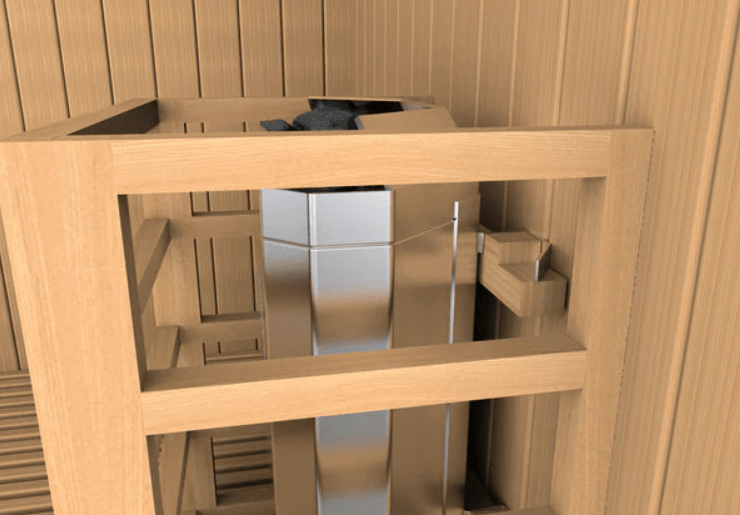 Golden Designs "Copenhagen Edition" 3-Person Traditional Steam Sauna