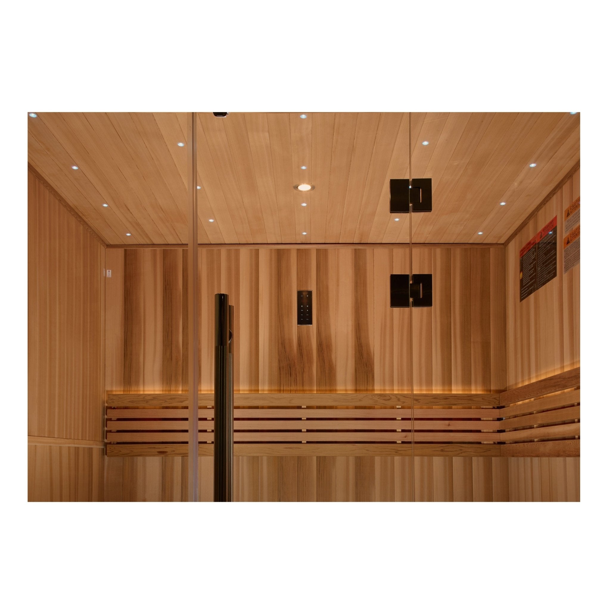 Golden Designs "Copenhagen Edition" 3-Person Traditional Steam Sauna