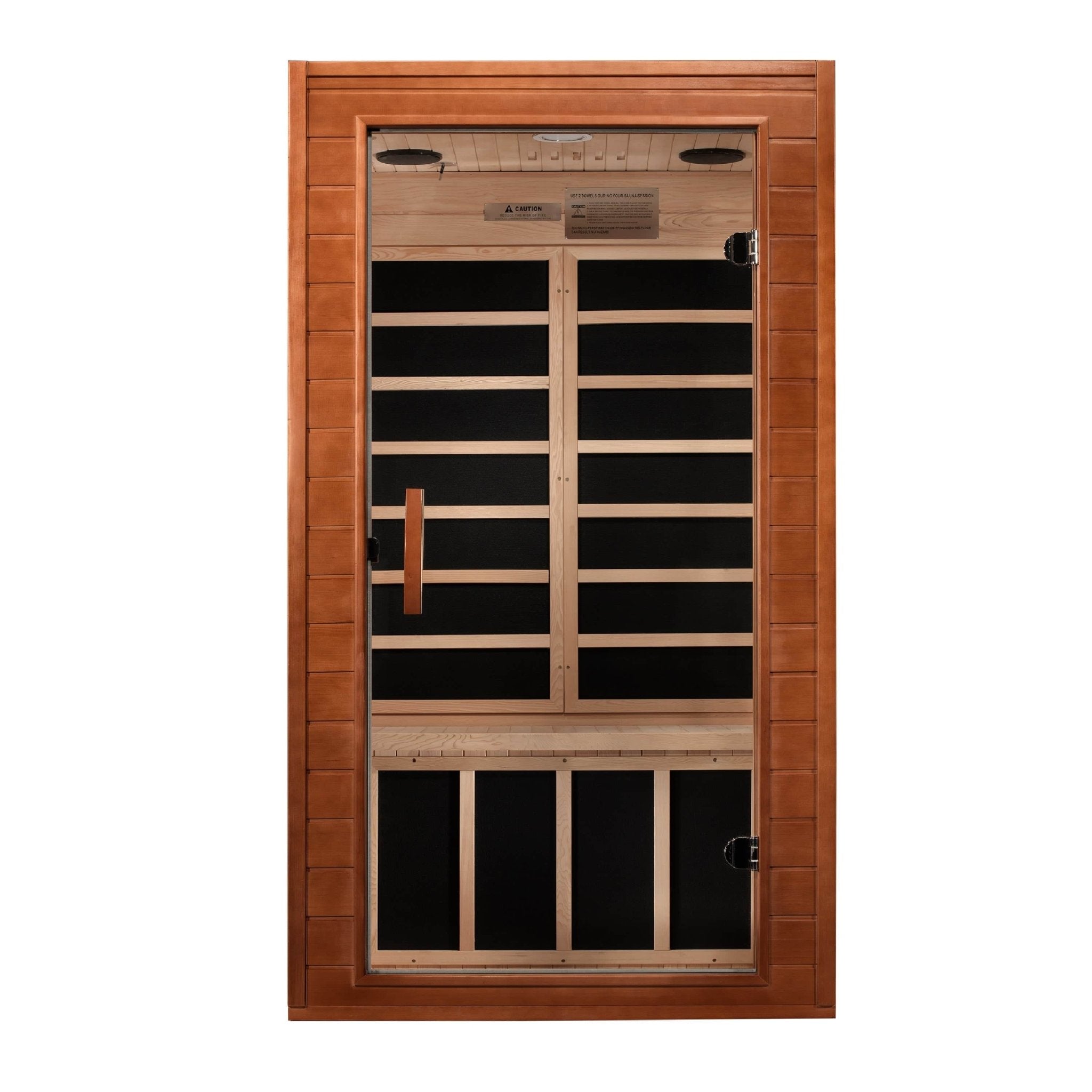 Dynamic "Avila" 1-2 Person Low EMF FAR Infrared Sauna