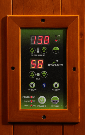 Dynamic "Avila" 1-2 Person Low EMF FAR Infrared Sauna