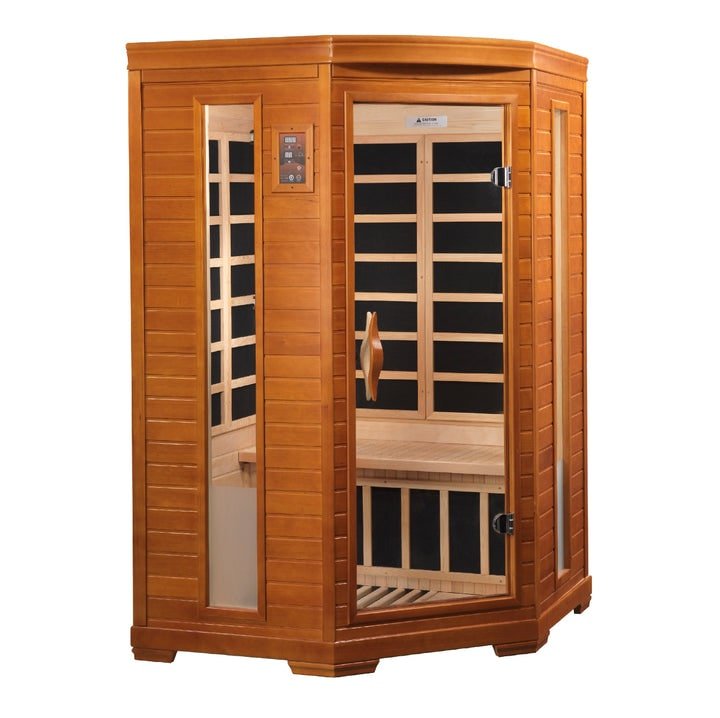 Dynamic "Heming Elite" 2-Person Ultra Low EMF FAR Infrared Sauna (Corner Unit)