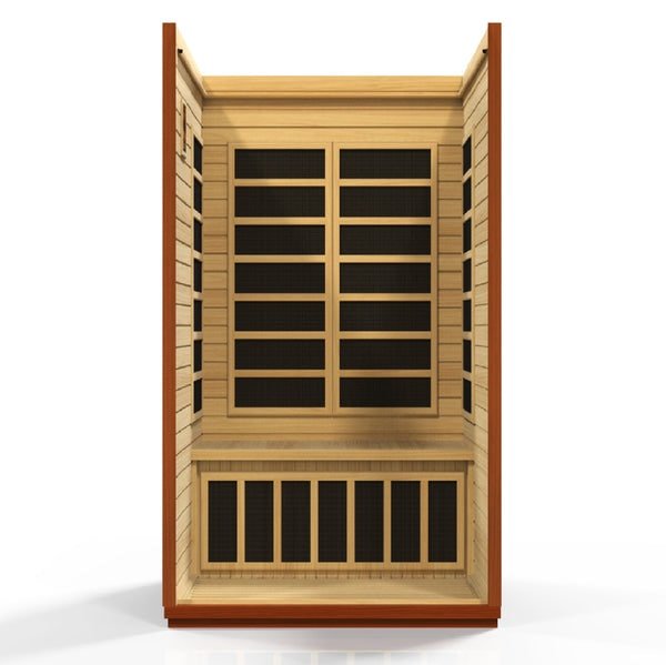 Dynamic "San Marino" 2-Person Low EMF FAR Infrared Sauna