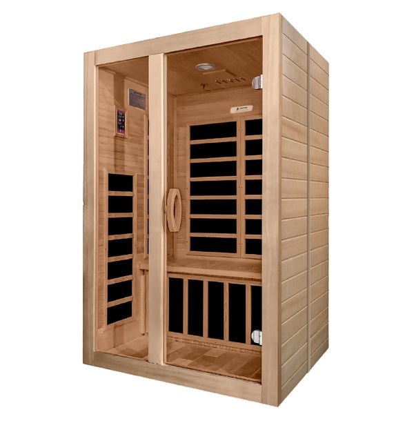Dynamic "Santiago" 2-Person Low EMF Infrared Sauna