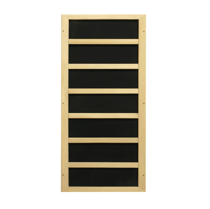 Golden Designs "Reserve Edition" 6-Person Full Spectrum PureTech™ Near Zero EMF FAR Infrared Sauna with Himalayan Salt Bar & Canadian Hemlock