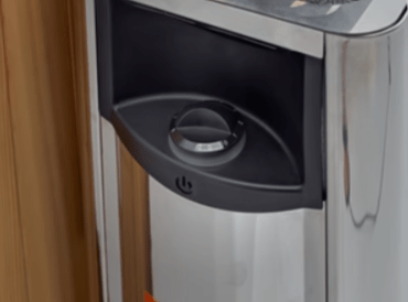 Golden Designs "Soria" 3-Person Full Spectrum Indoor Hybrid Sauna with Harvia Stove