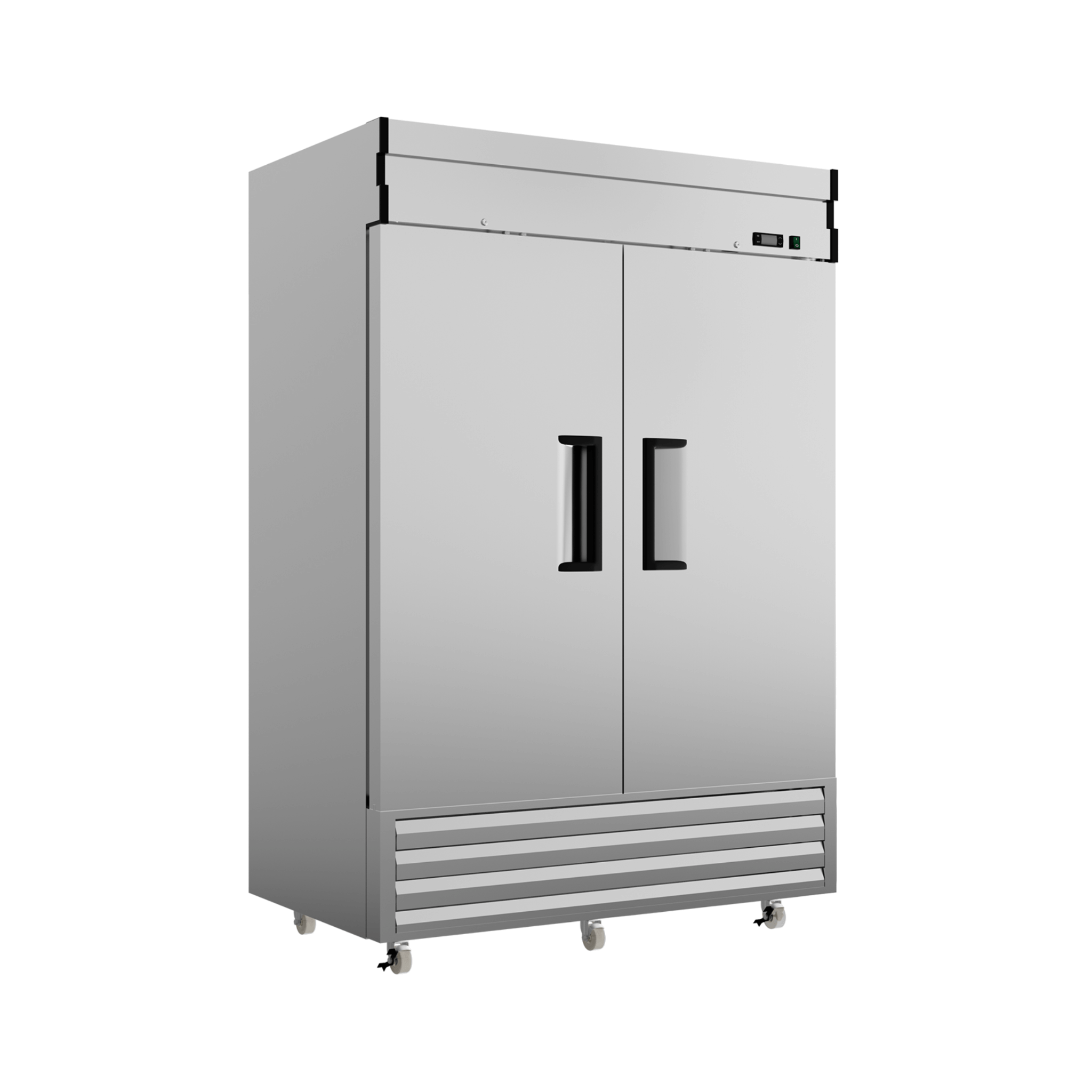 Heavy-Duty 54-Inch 2-Door Stainless Steel Commercial Freezer With OmniSmart Temperature Control (SAK91765)