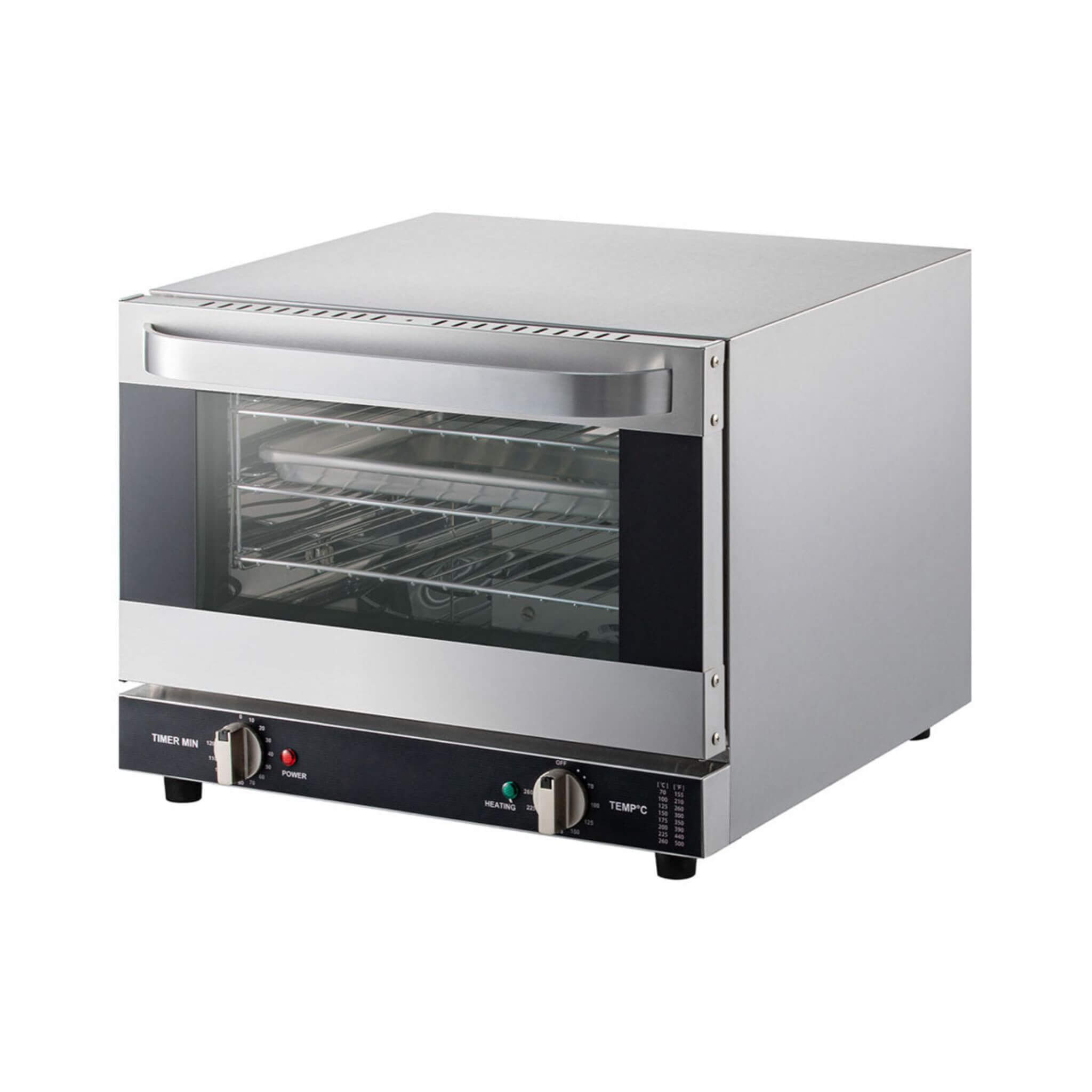 Heavy-Duty Commercial Stainless Steel Countertop Convection Toaster Oven (SAK51683)