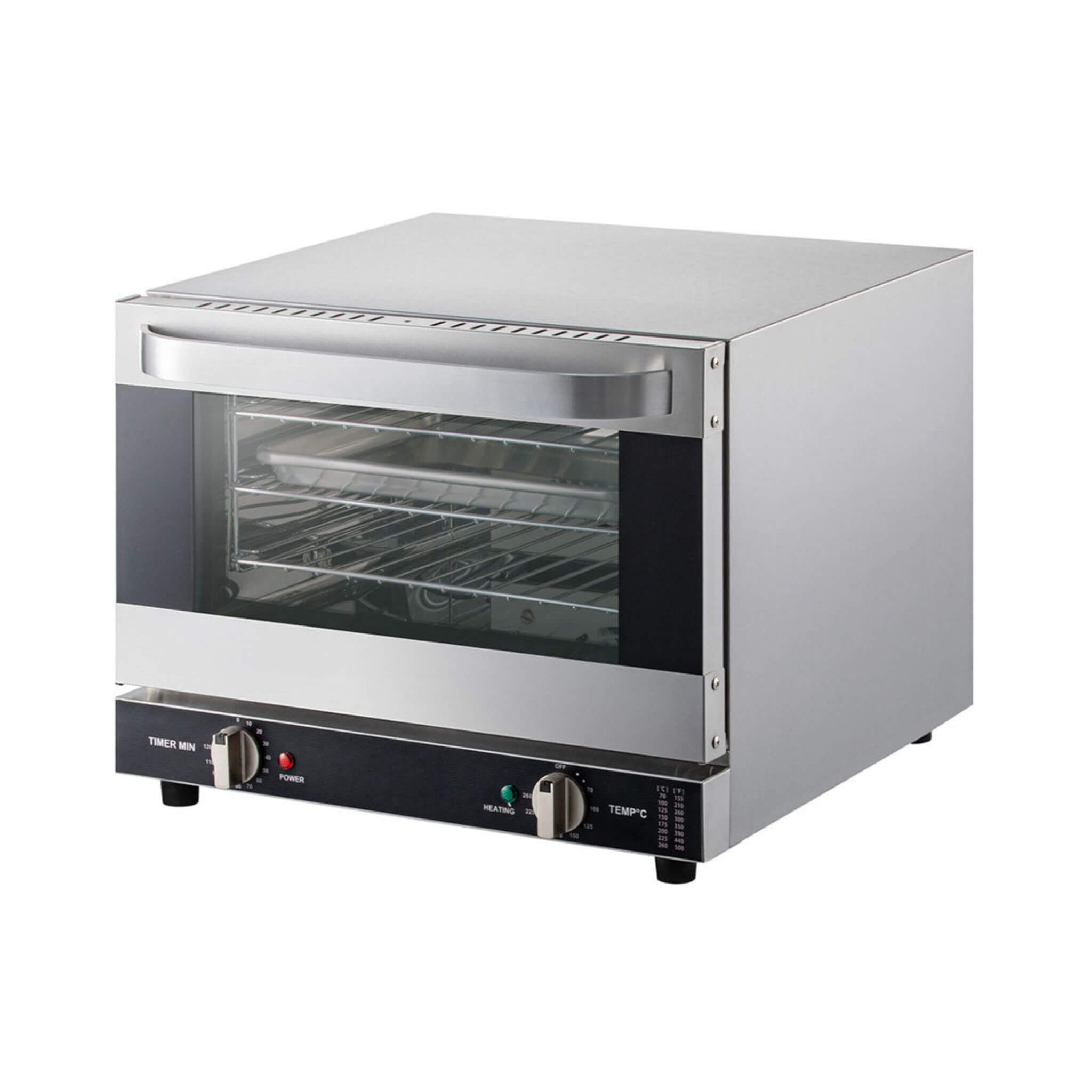 Heavy-Duty Commercial Stainless Steel Countertop Convection Toaster Oven (SAK51683)