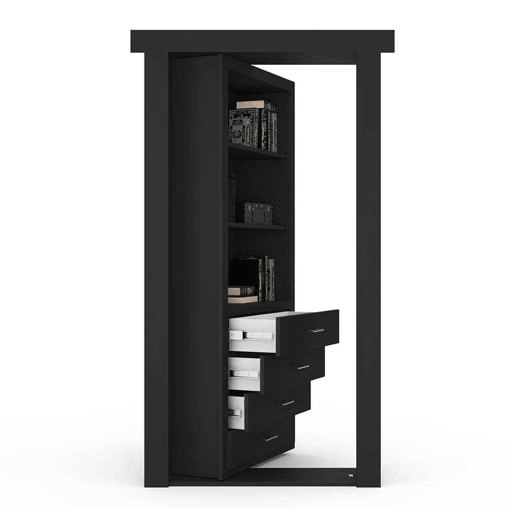 Hidden Flush Mount Paint Grade Dresser Door