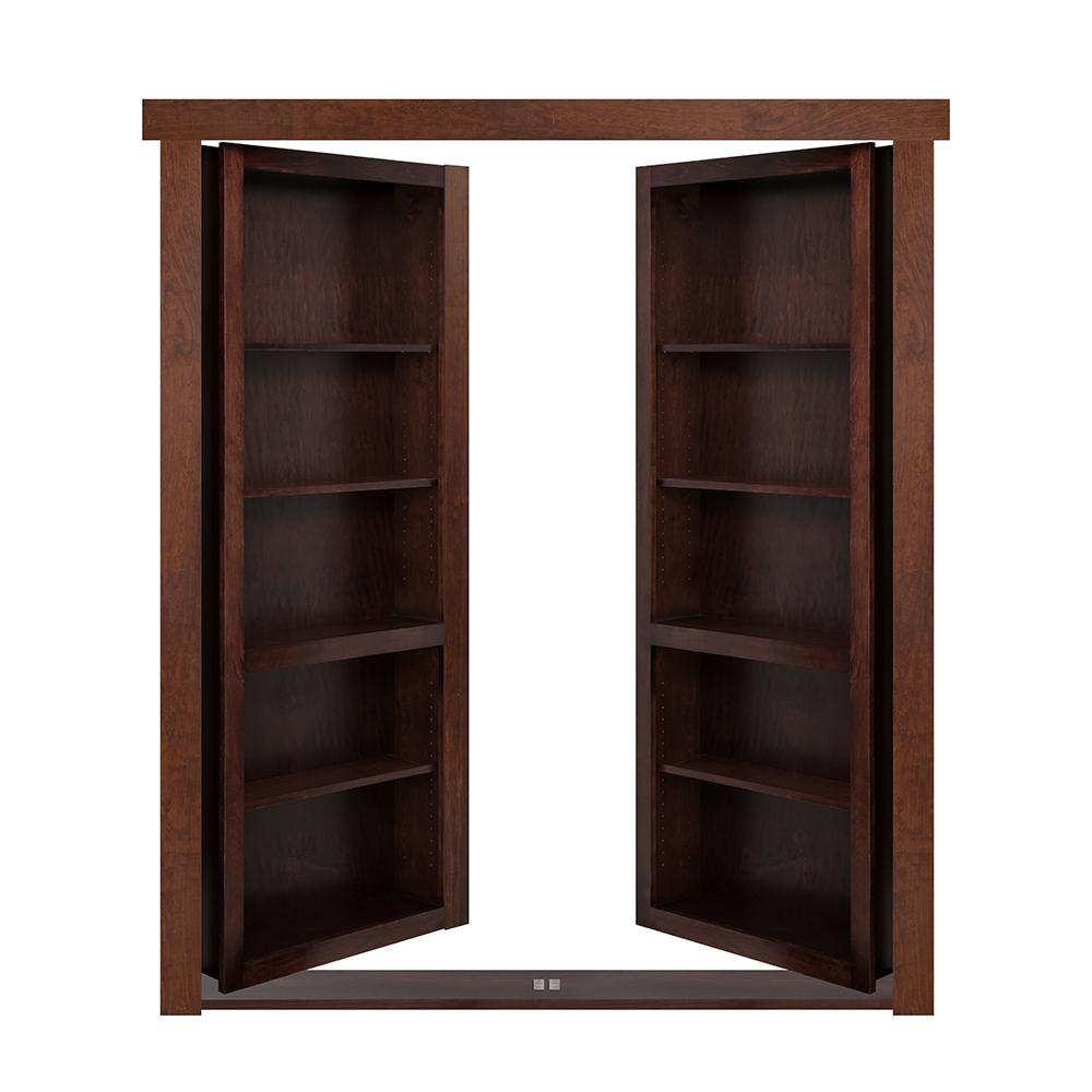 Hidden Maple French Door