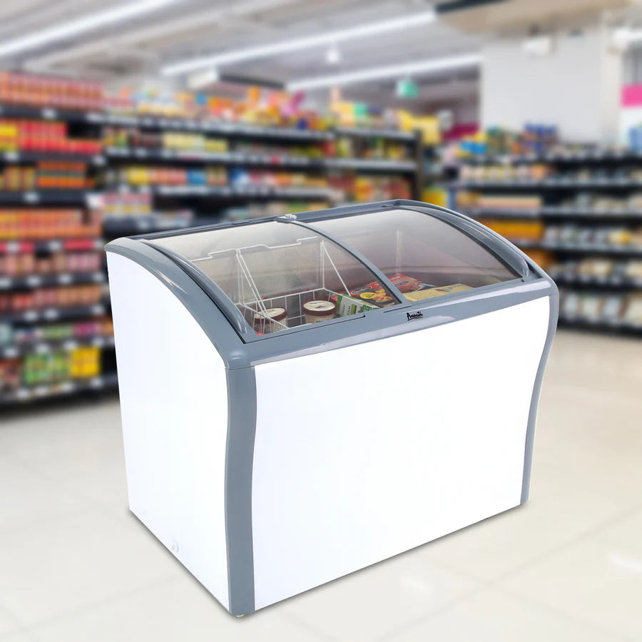 Avanti 9.5 cu. ft. Commercial Glass Top Freezer or Refrigerator