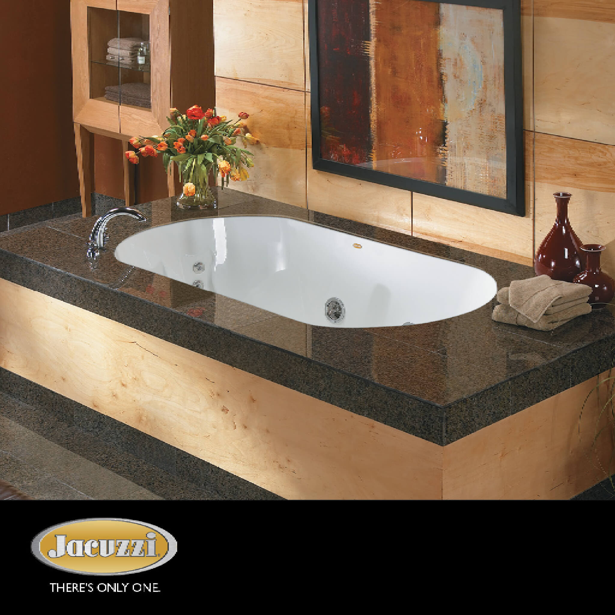 Jacuzzi Duetta 66" Premium Undermount Whirlpool Bathtub [JDUE6636WCR2H] (SAK36096)