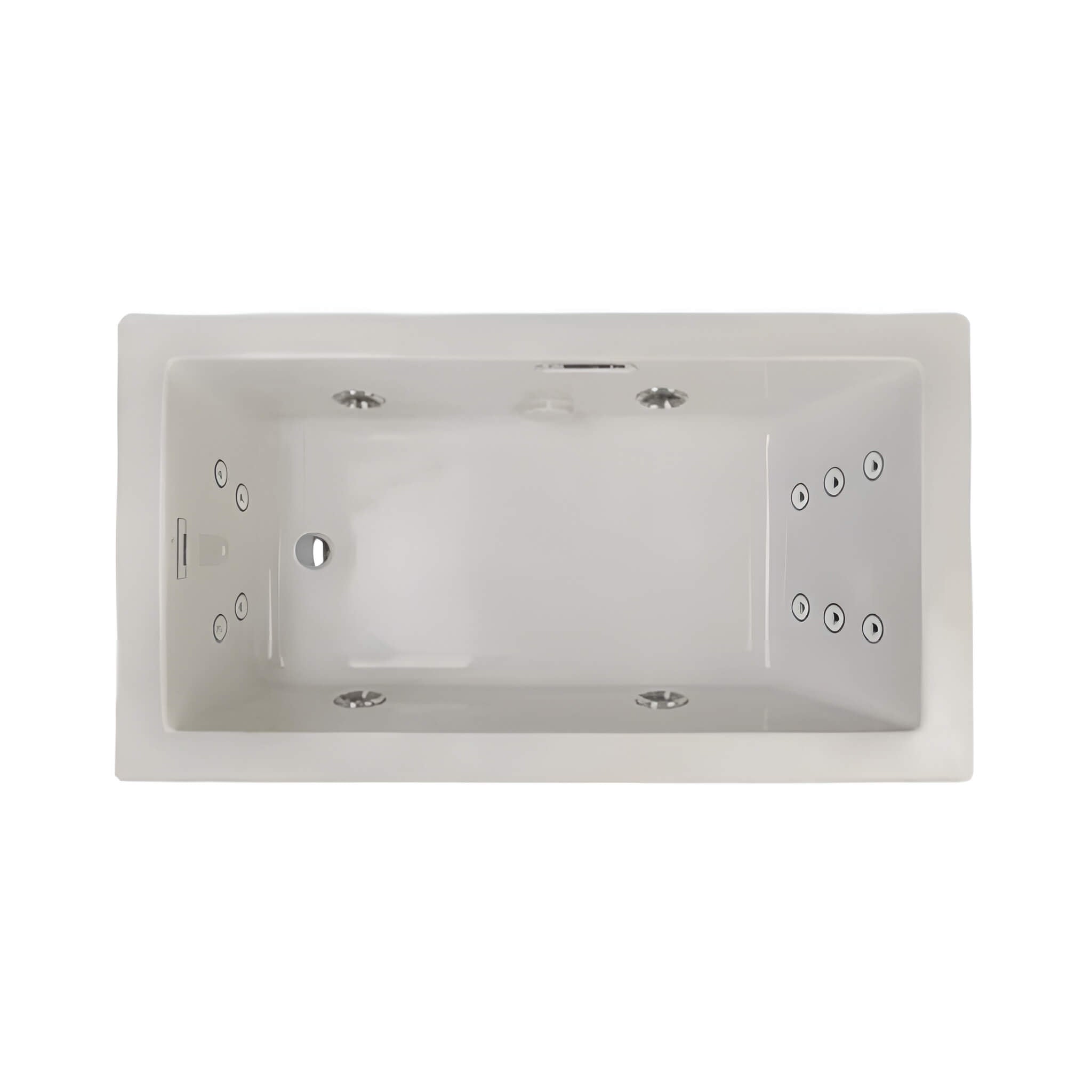 Jacuzzi Elara 72" Rectangle Whirlpool Bathtub With Left Drain [JELA7236WLR2HX] (SAK61507)