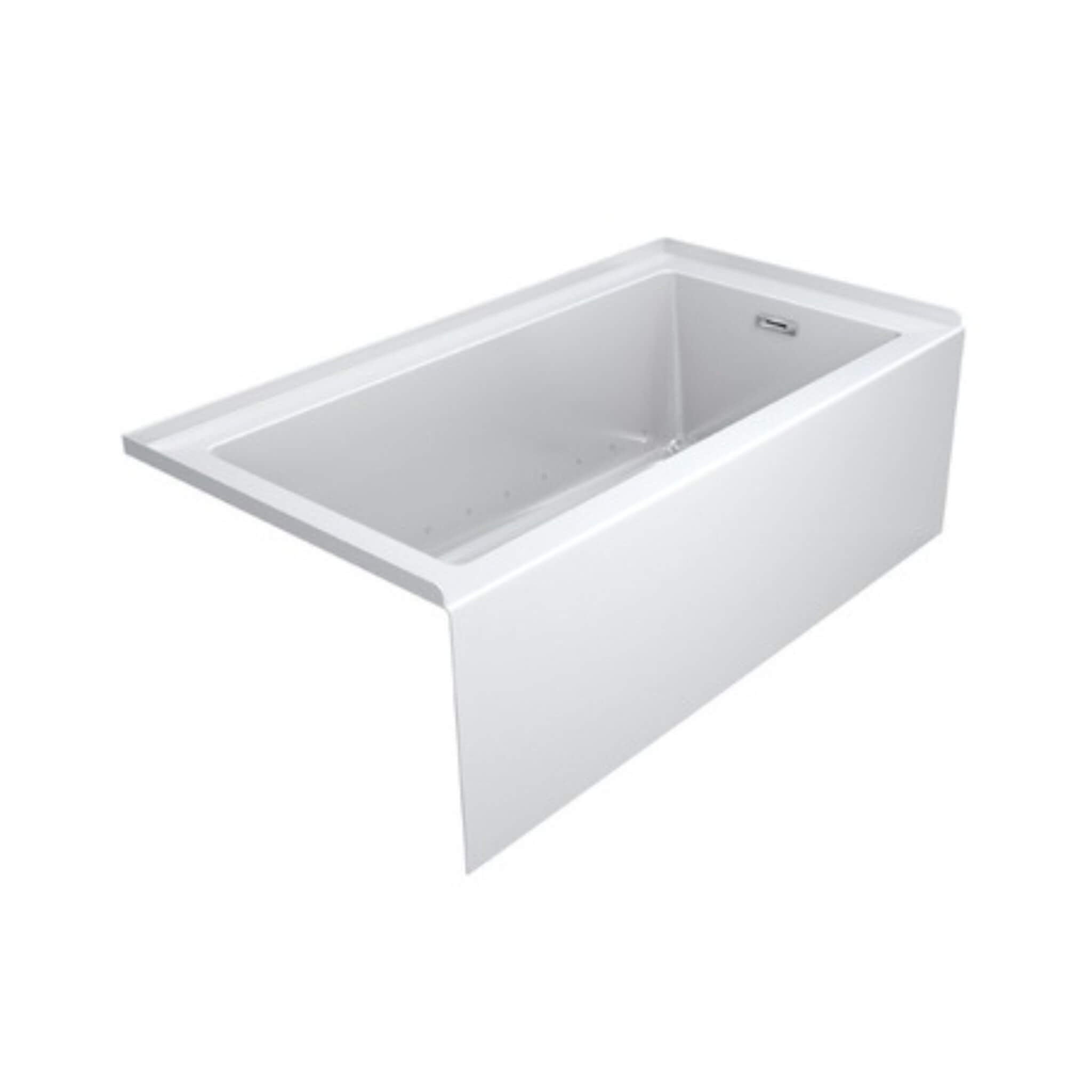 Jacuzzi Linea 60" 3-Wall Alcove Acrylic Air Tub With Right Drain [JLNS6032ARL2XXW/Y] (SAK26305)