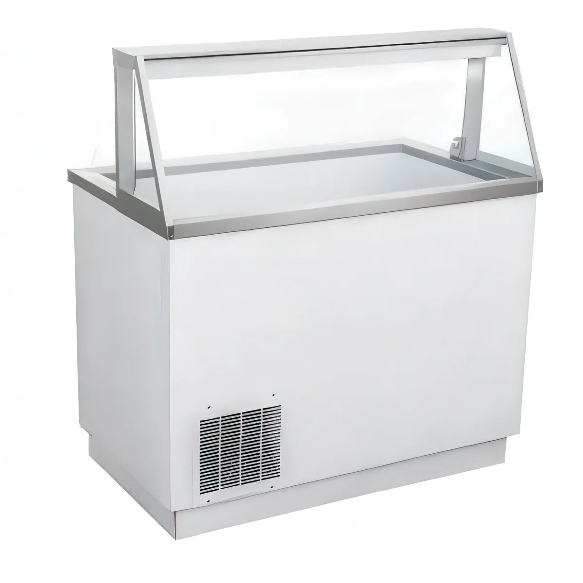 U-Star Ice Cream Dipping Cabinet, 12 Tub, 13.4 cu ft, in White