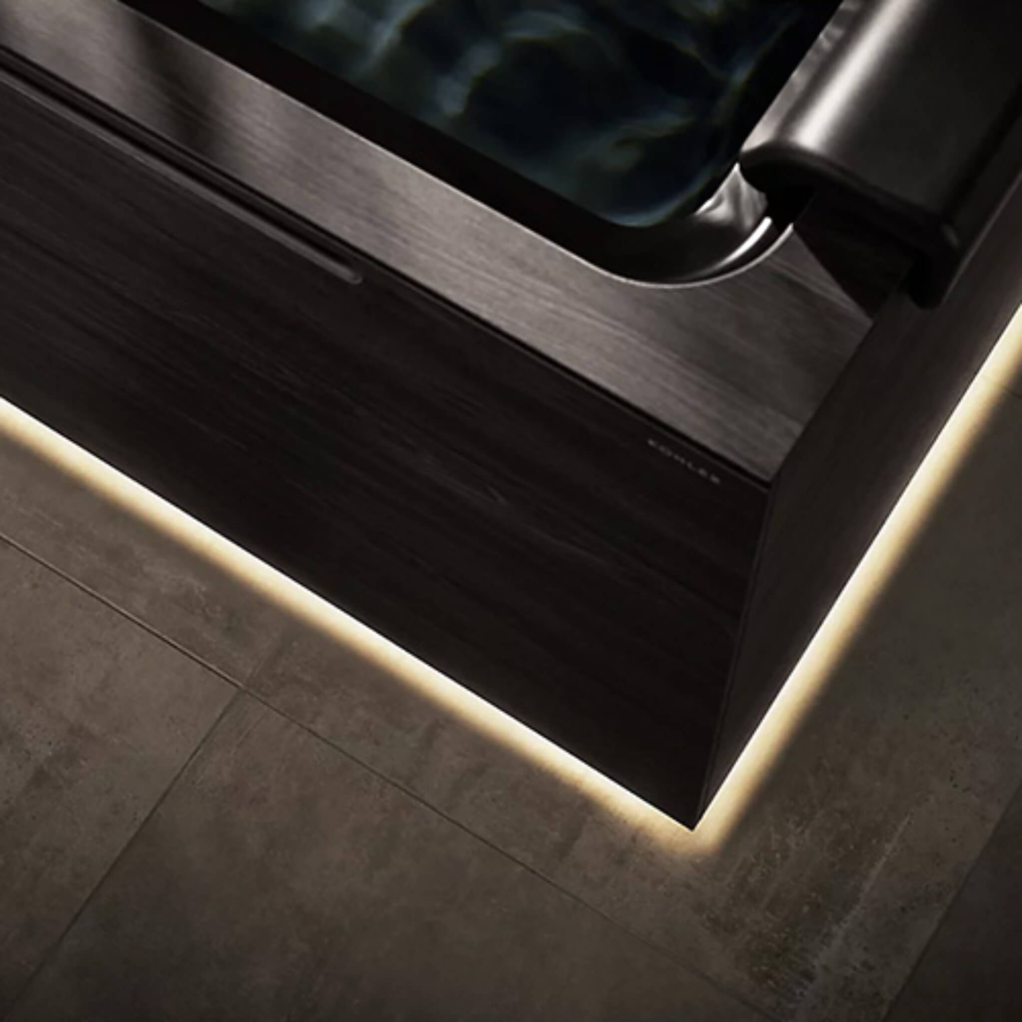 Kohler Remedy Place Ice Bath 85 Gallon Smart Temperature Wellness Tub [K-35848] (SAK78540)