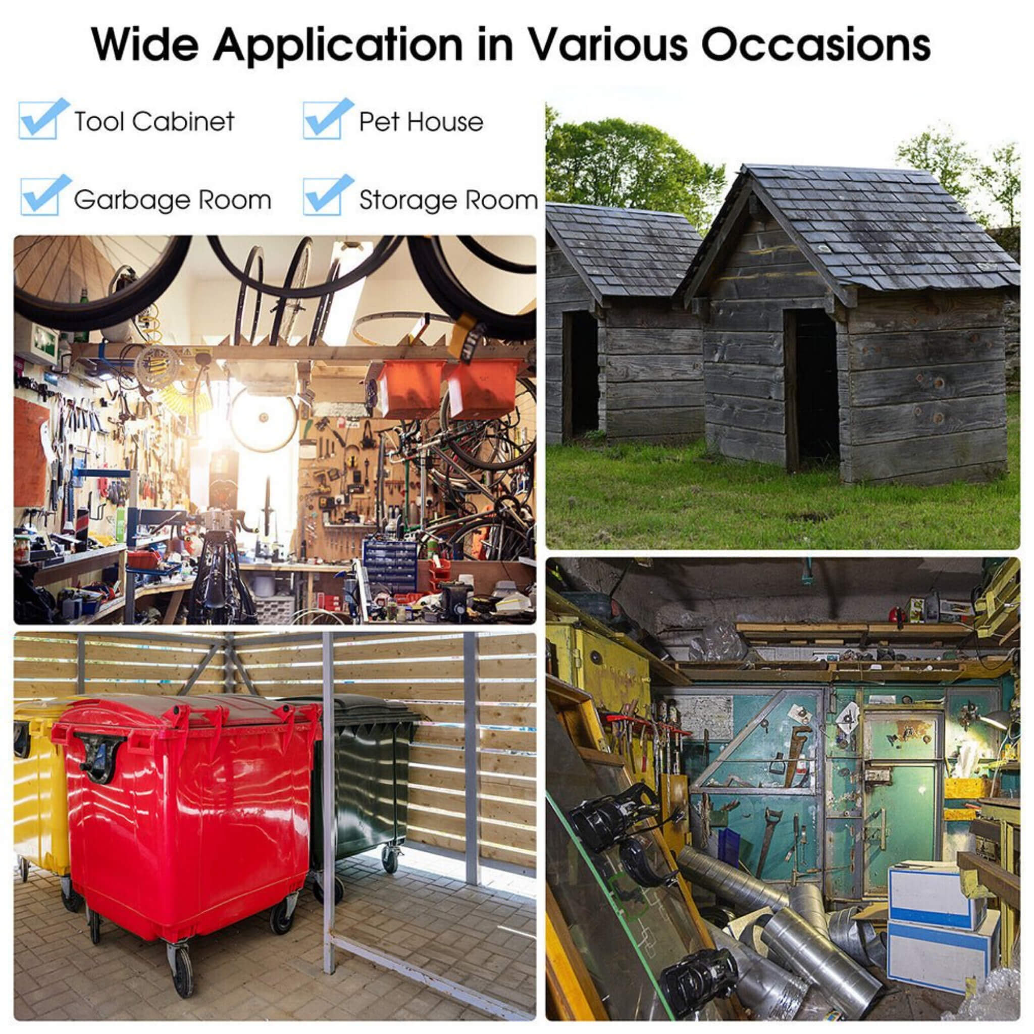 [08X06FT] Alora Premium Outdoor Steel Tool Storage Garden Backyard Shed (SAK74185)