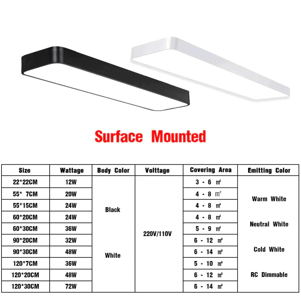 Catalina Elegance Meets Functionality: LED Ceiling Light for Home & Commercial Use