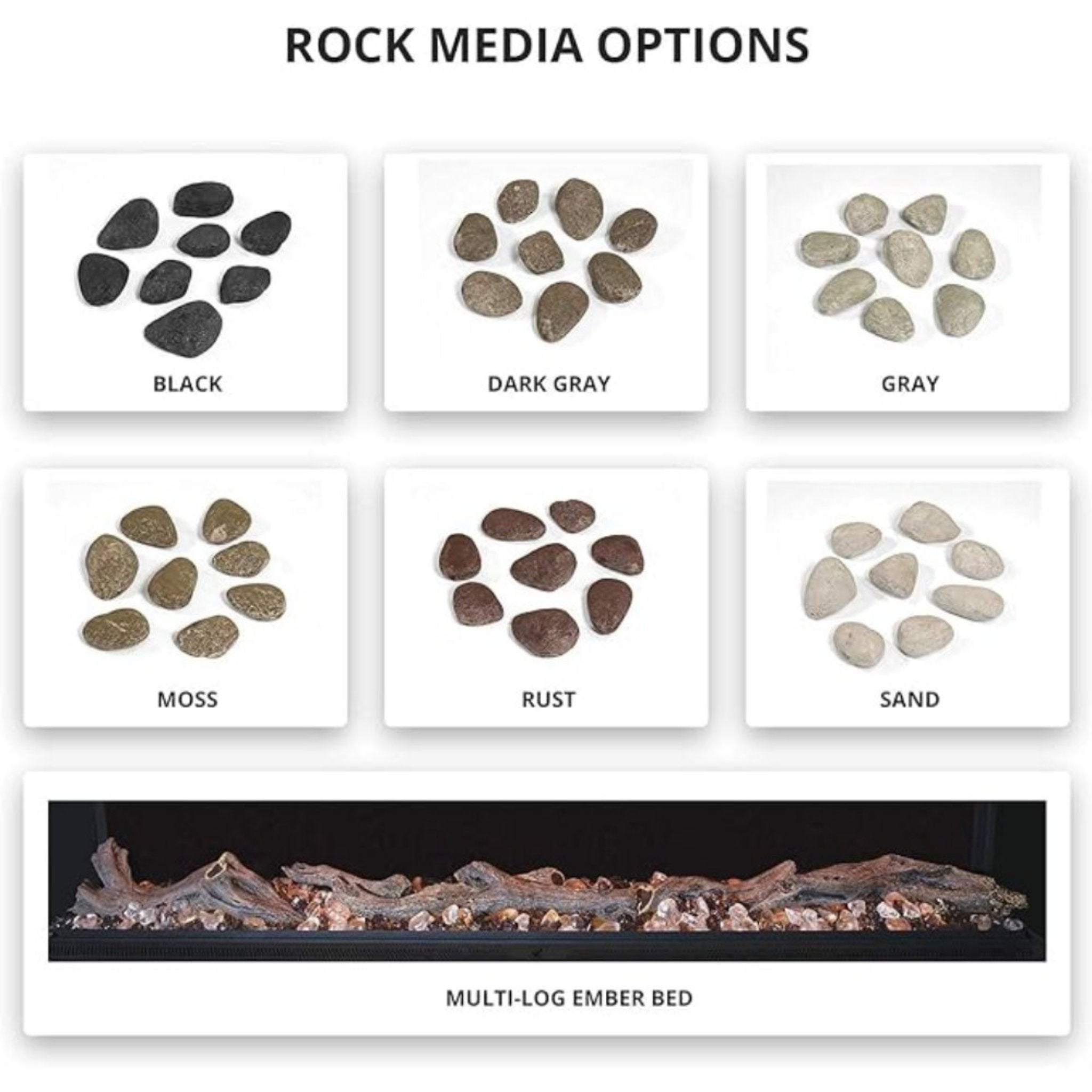 Modern Flames Landscape Pro Multi 44" Linear Multi-Sided Electric Fireplace [LPM-4416] (SAK12502)