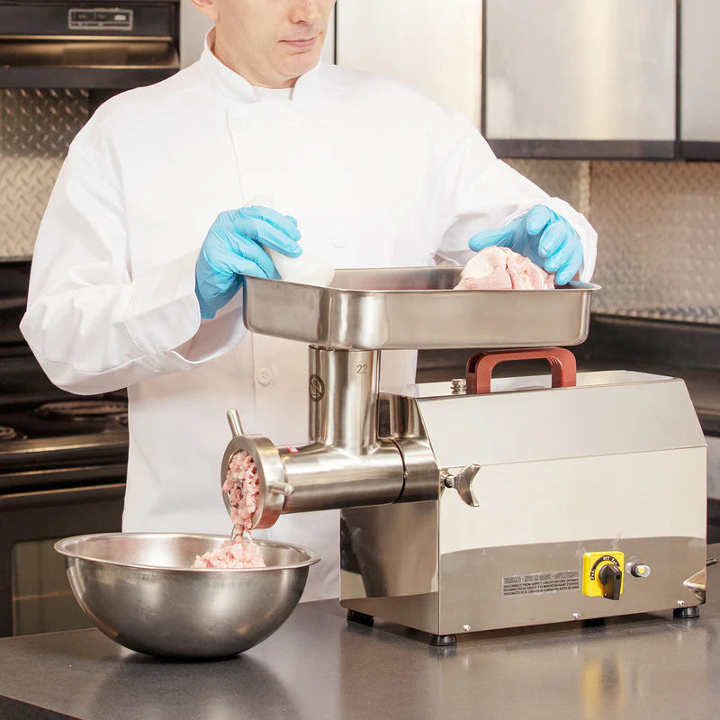 Adcraft #12 Meat Grinder, in Stainless Steel