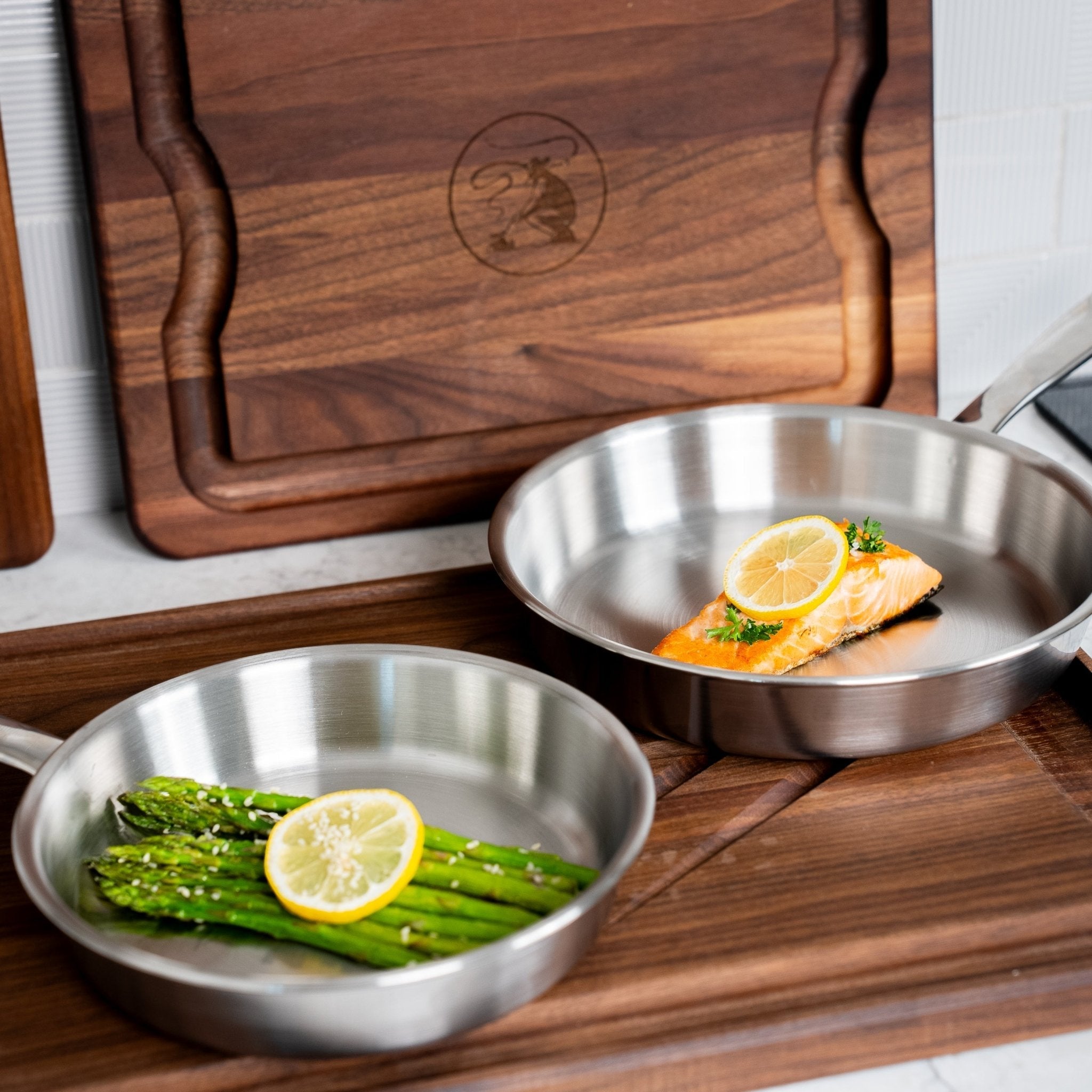 Maestro Frying Pan — 5-Ply Stainless