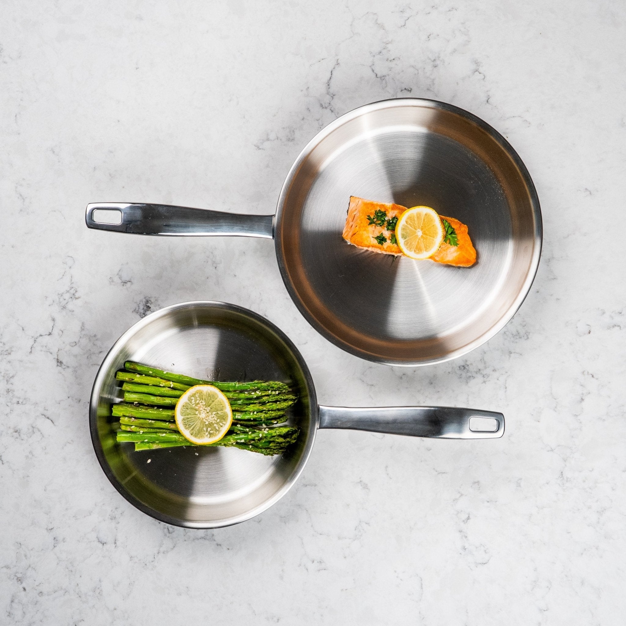 Maestro Frying Pan — 5-Ply Stainless