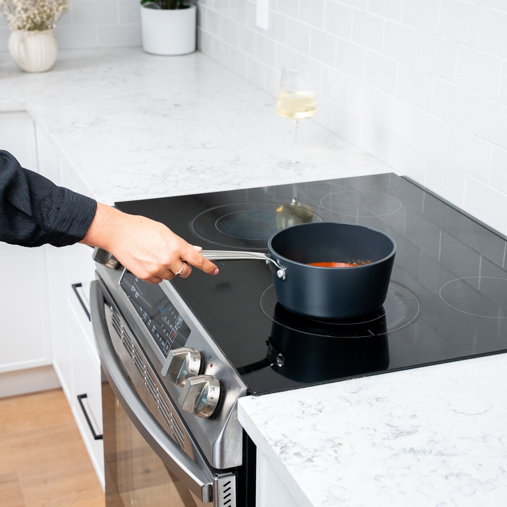 Maestro Saucepan with Lid — 2 QT. Nonstick