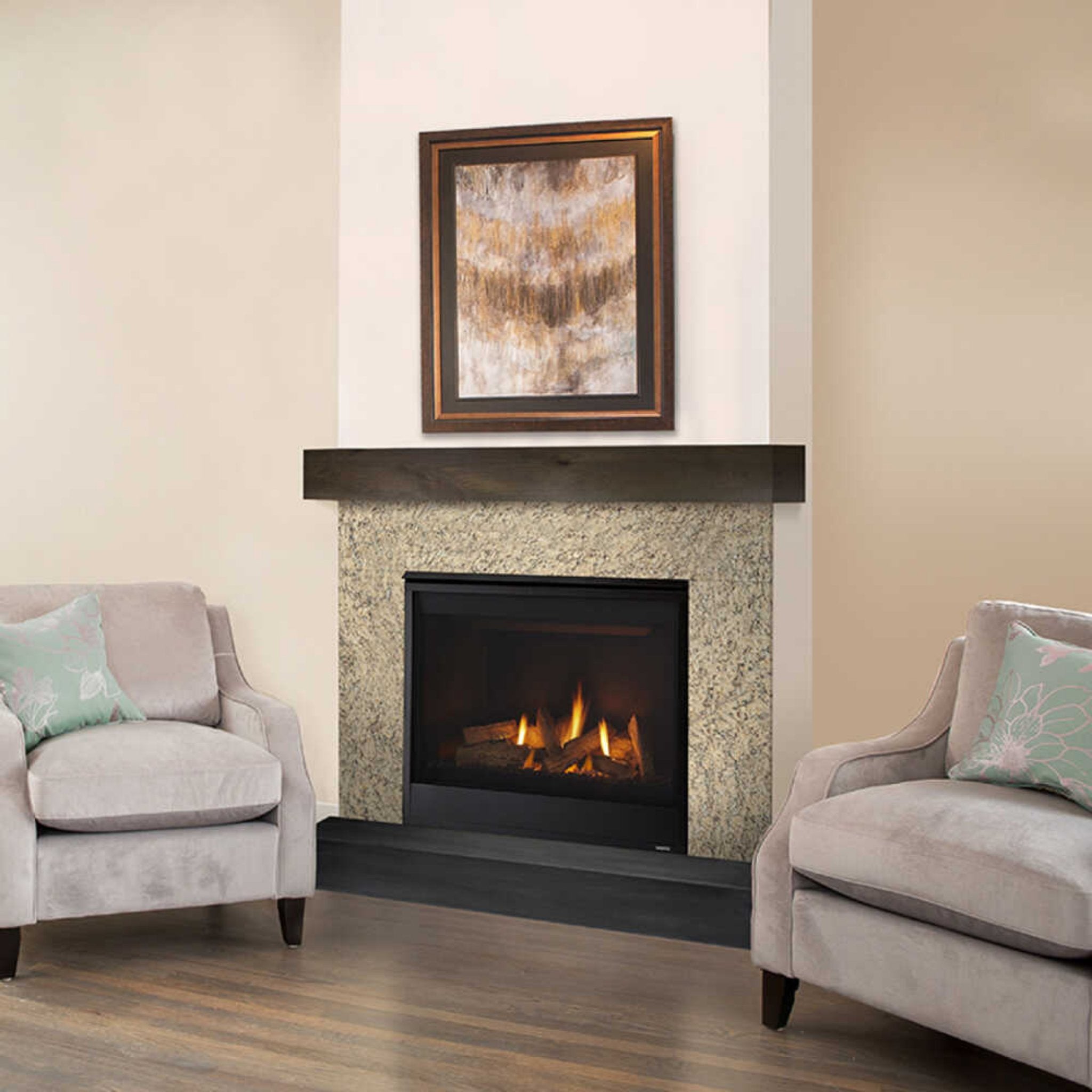 Majestic Quartz 36" Direct Vent Natural Gas Fireplace [QUARTZ36IFTN] (SAK51942)