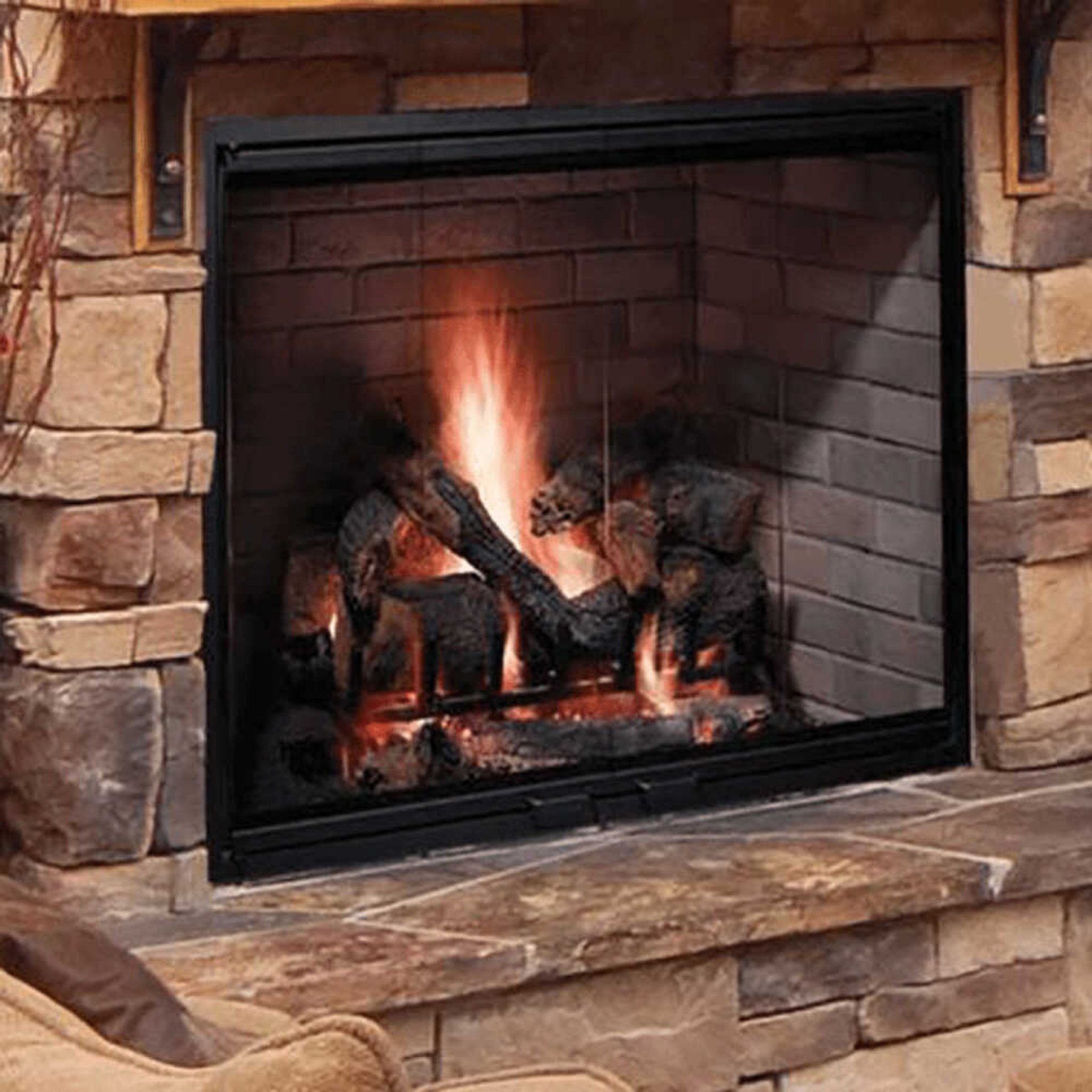 Majestic Biltmore Radiant 36" Open Wood Burning Fireplace [SB60] (SAK13487)